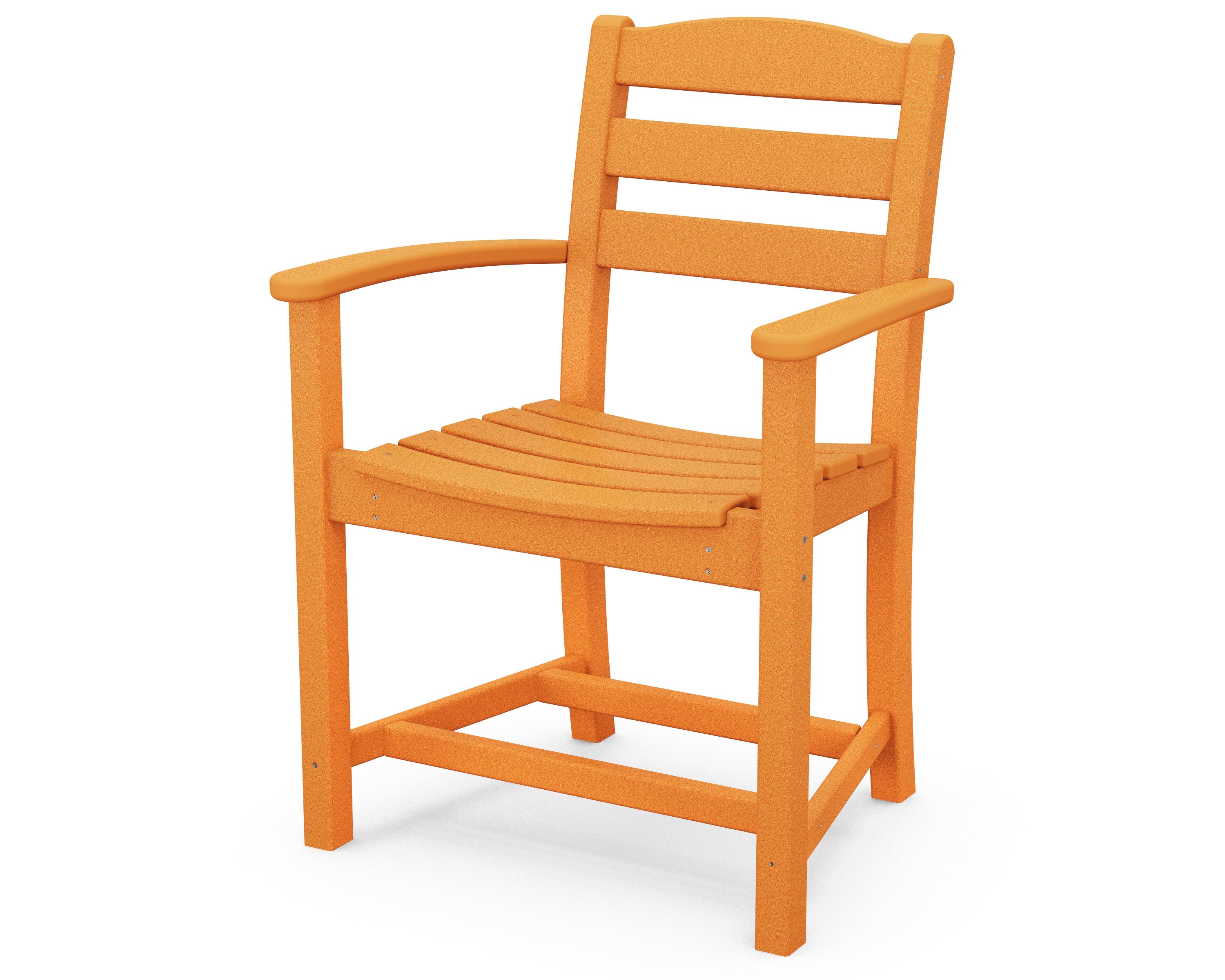 La Casa Caf Dining Arm Chair in Tangerine