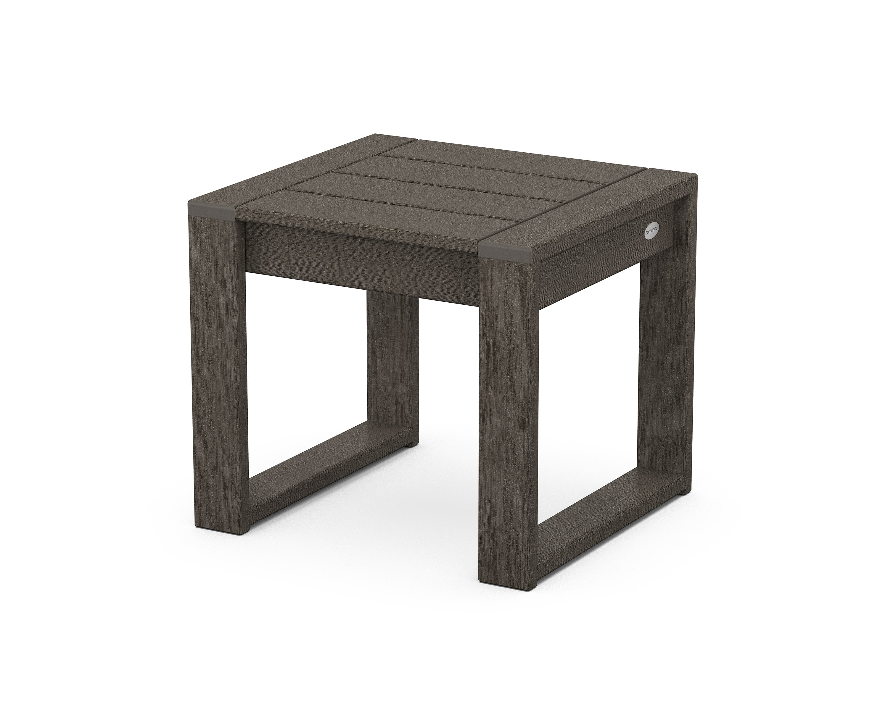 EDGE End Table in Vintage Coffee