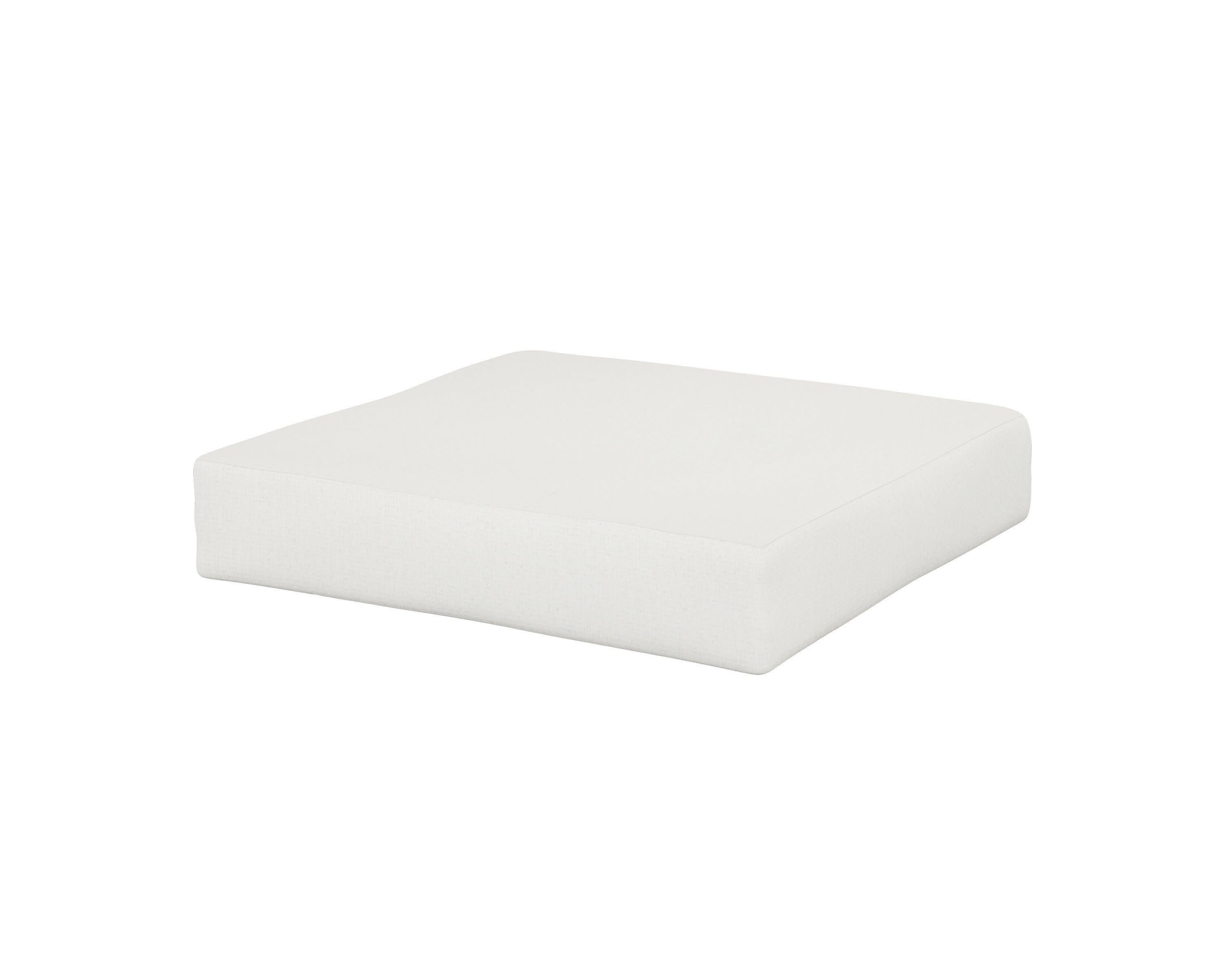 Prescott Ottoman Cushion in Natural Linen
