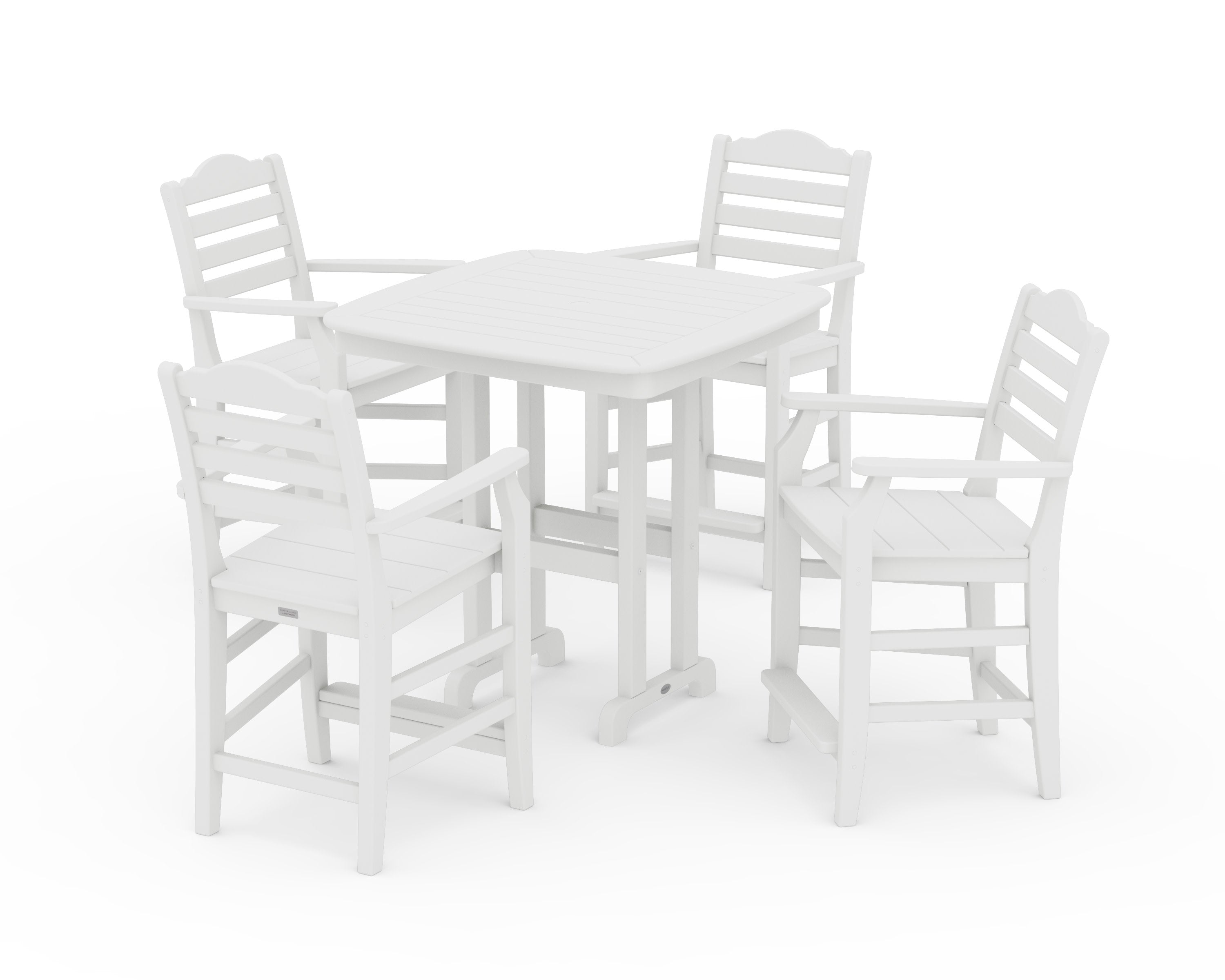 Savannah 5-Piece Counter Set in White