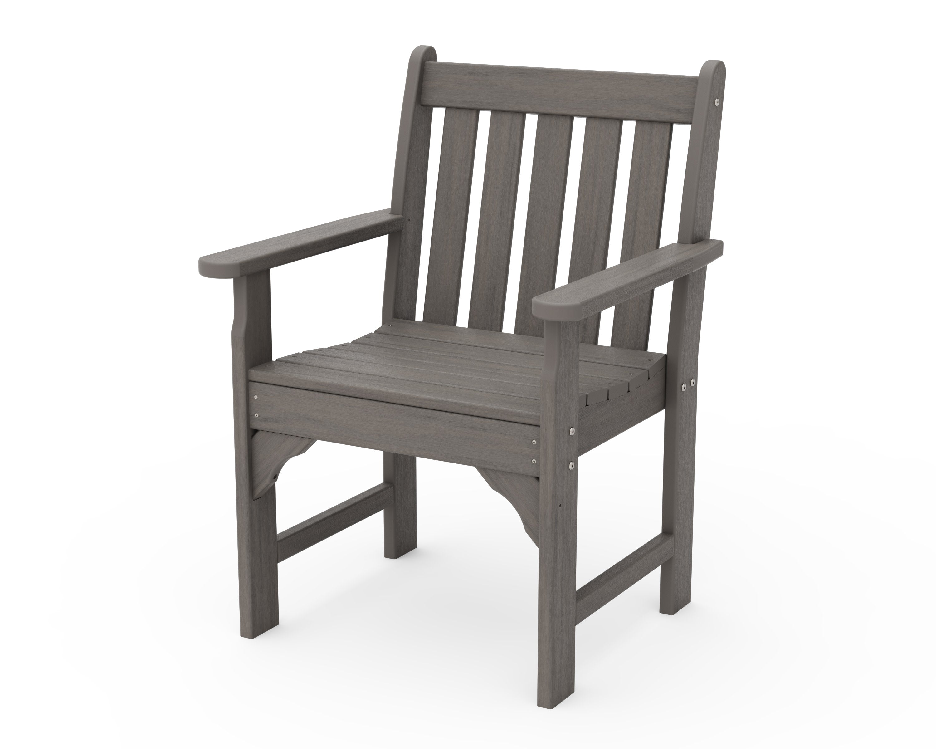 Vineyard Garden Arm Chair in Driftwood