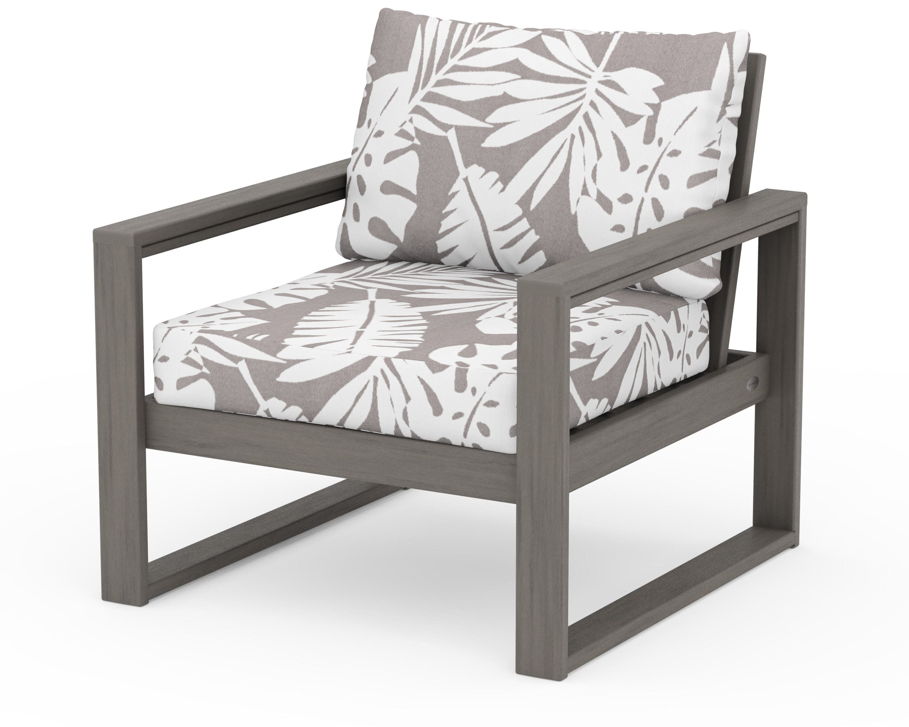 EDGE Club Chair in Driftwood / Leaf Grey Mist