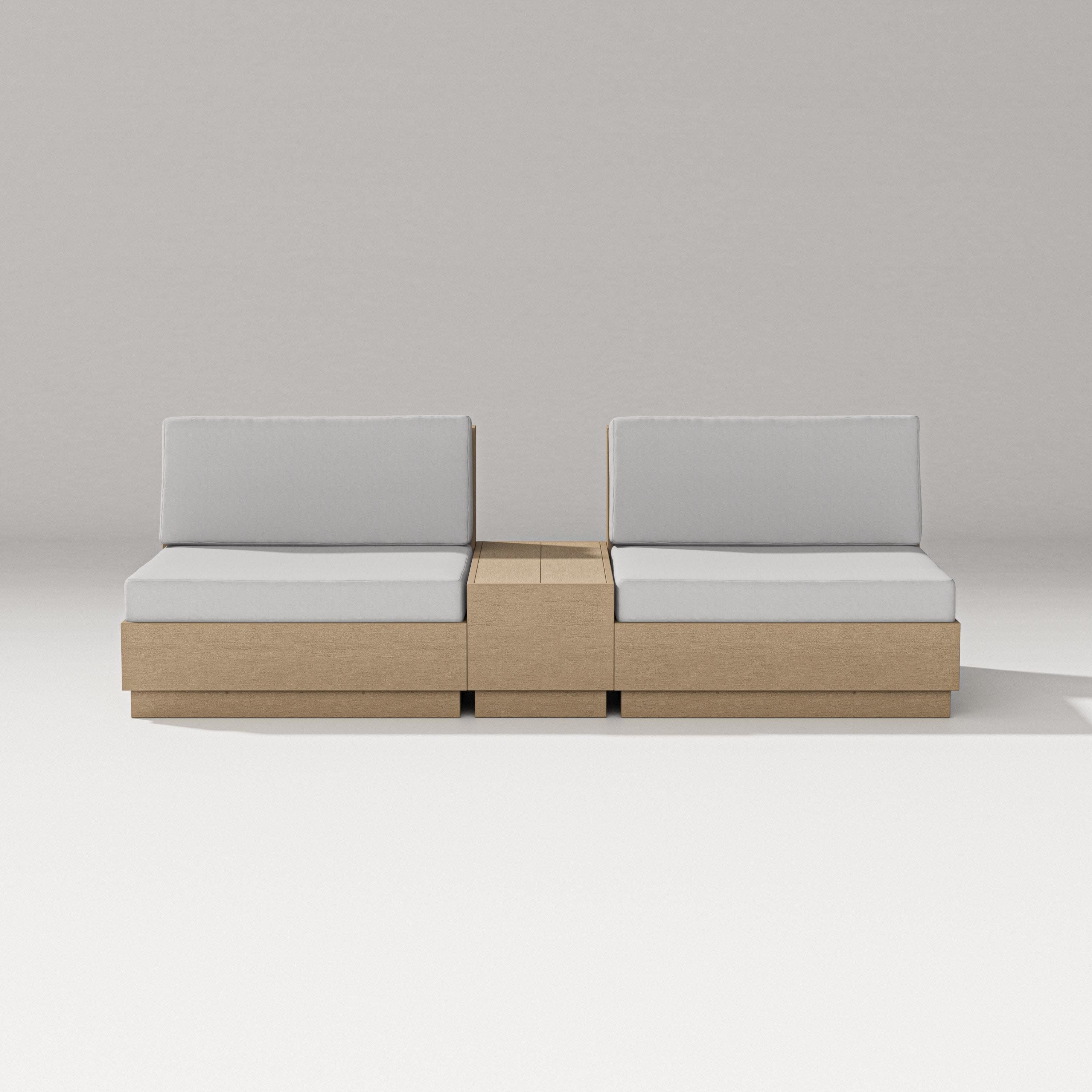 Elevate Lounge Chair Set in Vintage Sahara / Diamond in the Rough