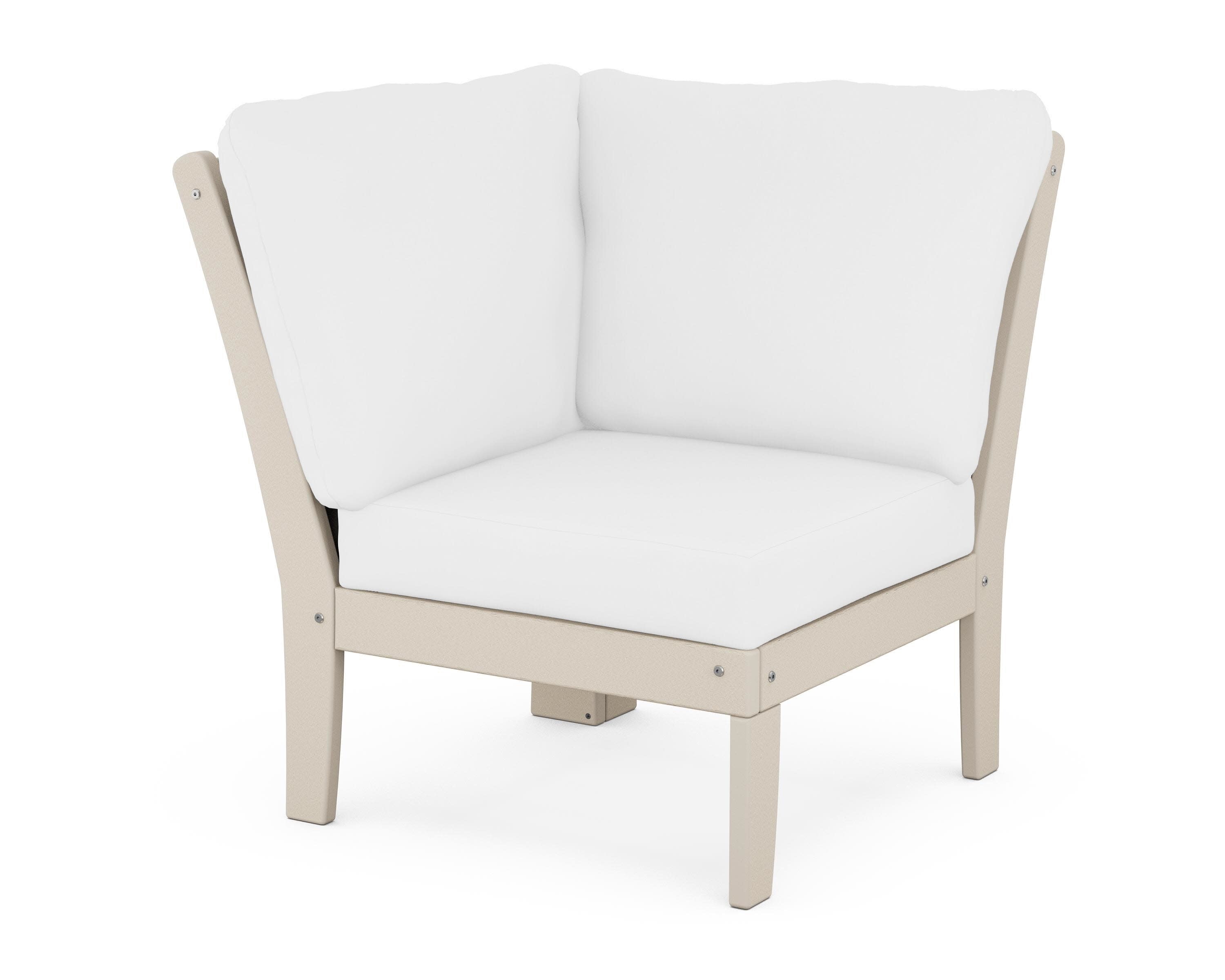 Braxton Modular Corner Chair in Sand / Natural
