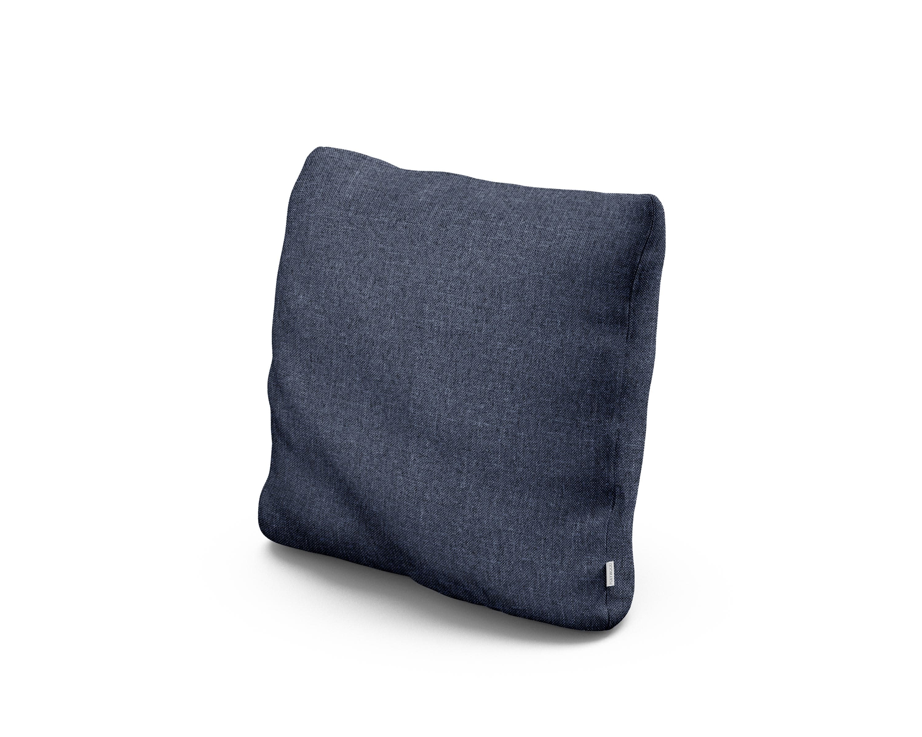 16" Outdoor Throw Pillow in Stone Blue