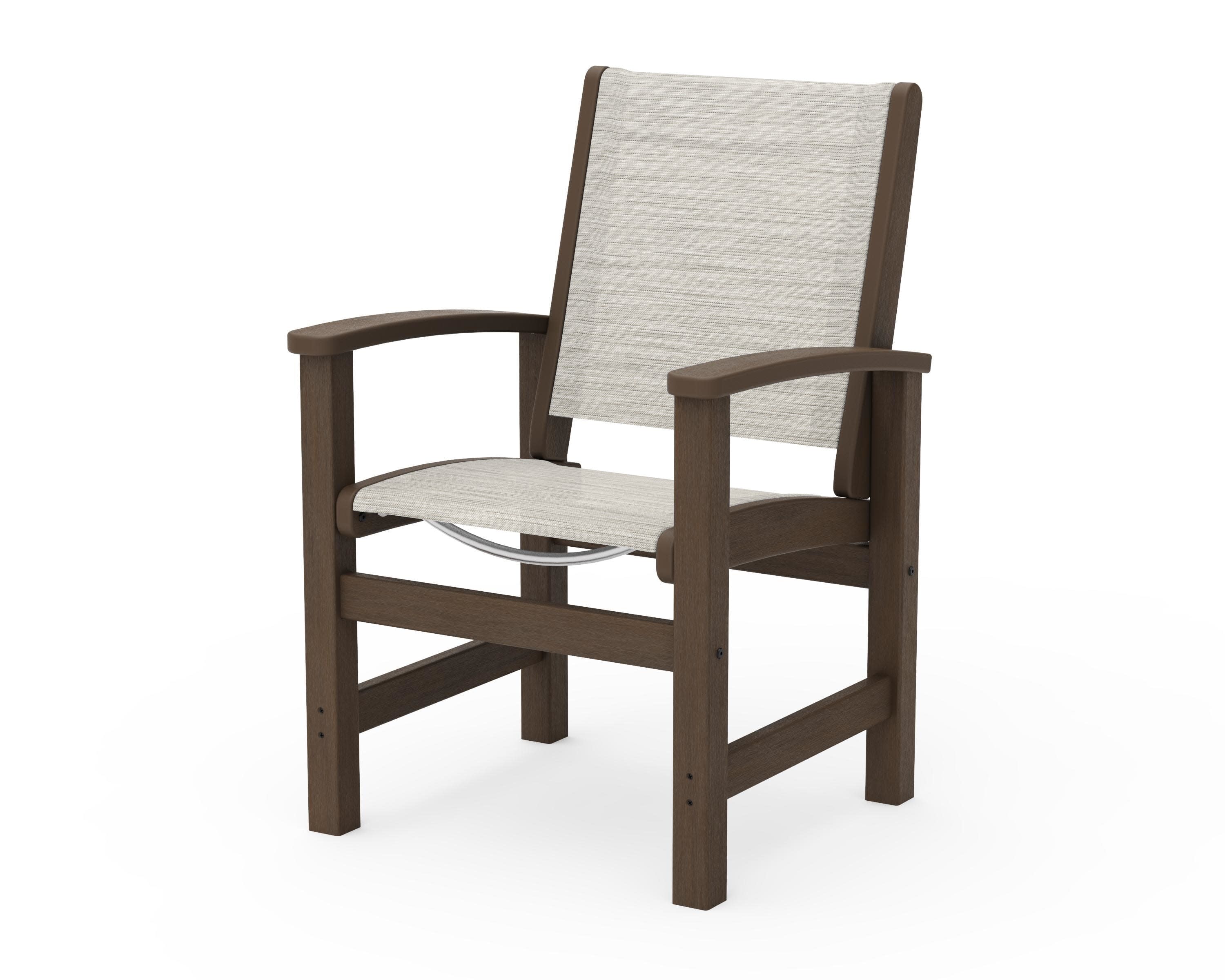 Coastal Dining Chair in Kona / Birch Sling