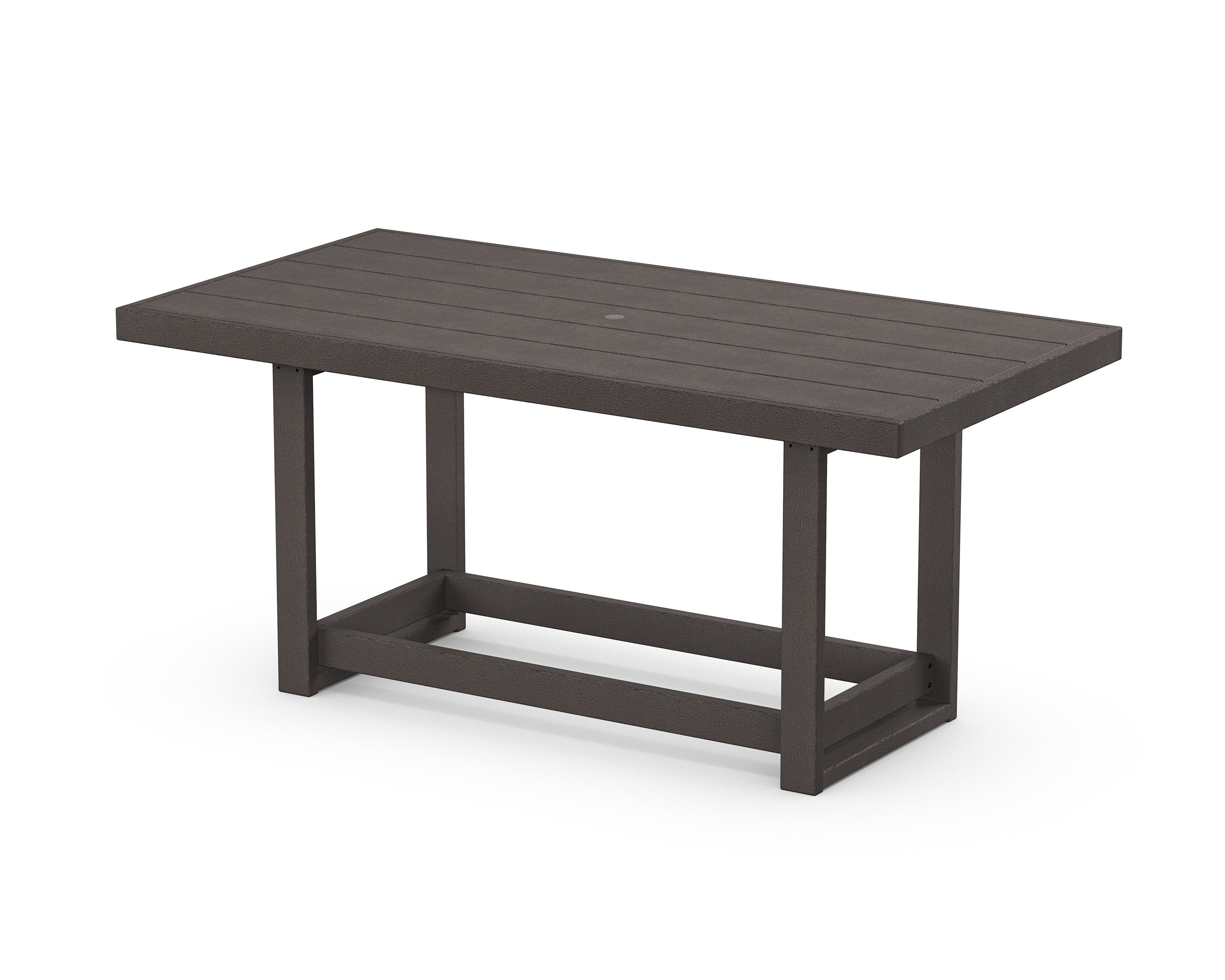 EDGE 40 x 78 Counter Table in Vintage Coffee