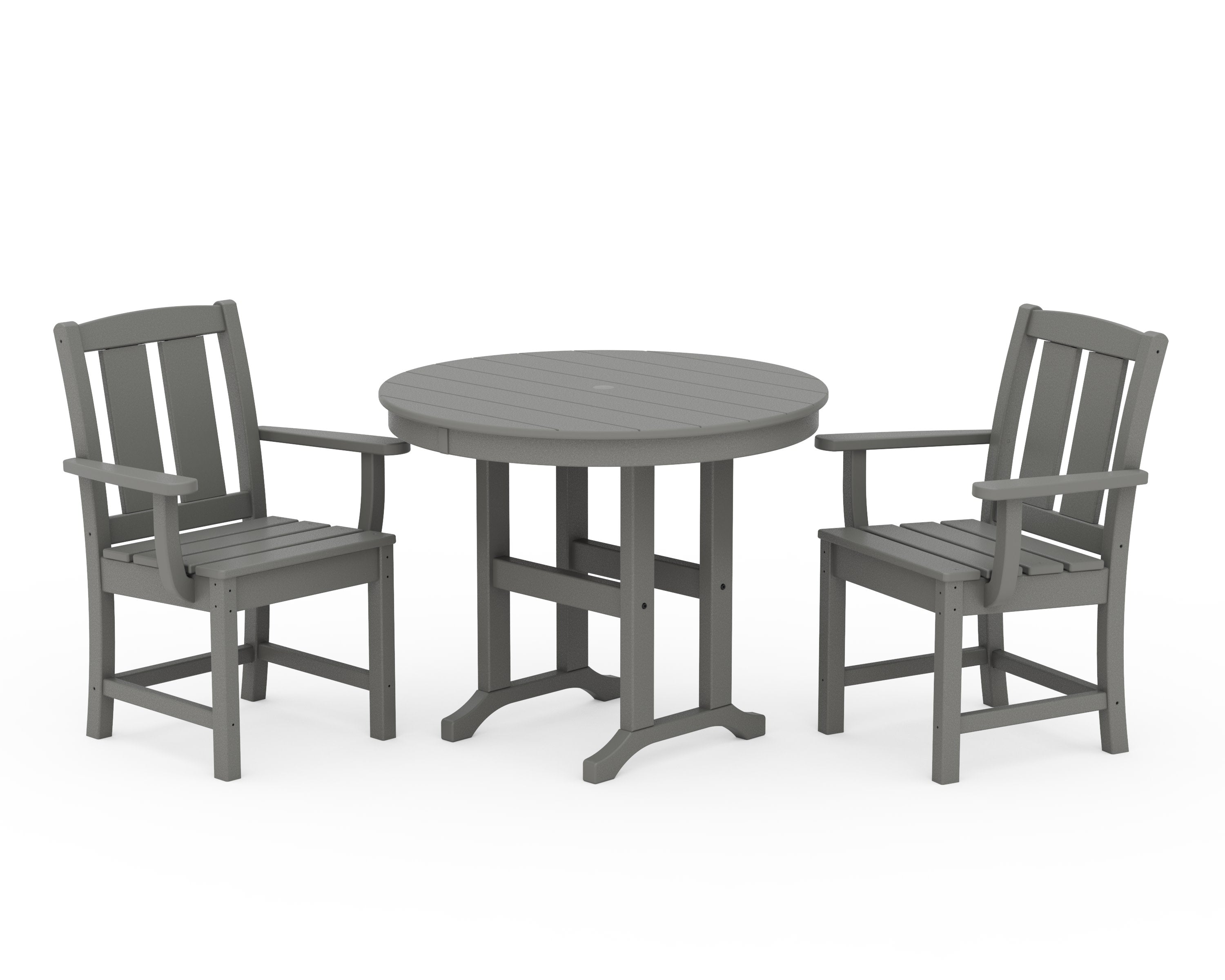 Mission 3-Piece Farmhouse Dining Set