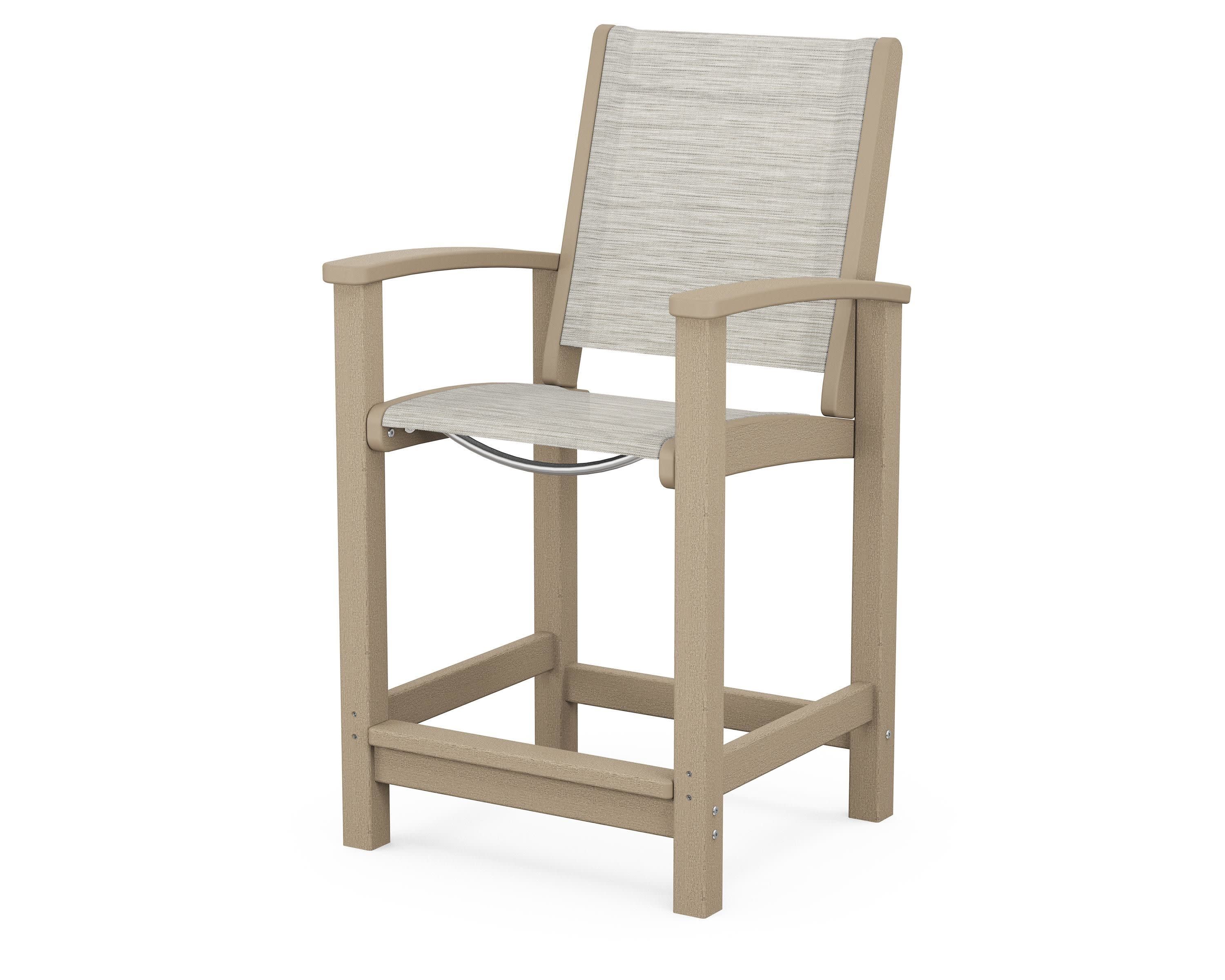 Coastal Counter Chair in Vintage Sahara / Birch Sling