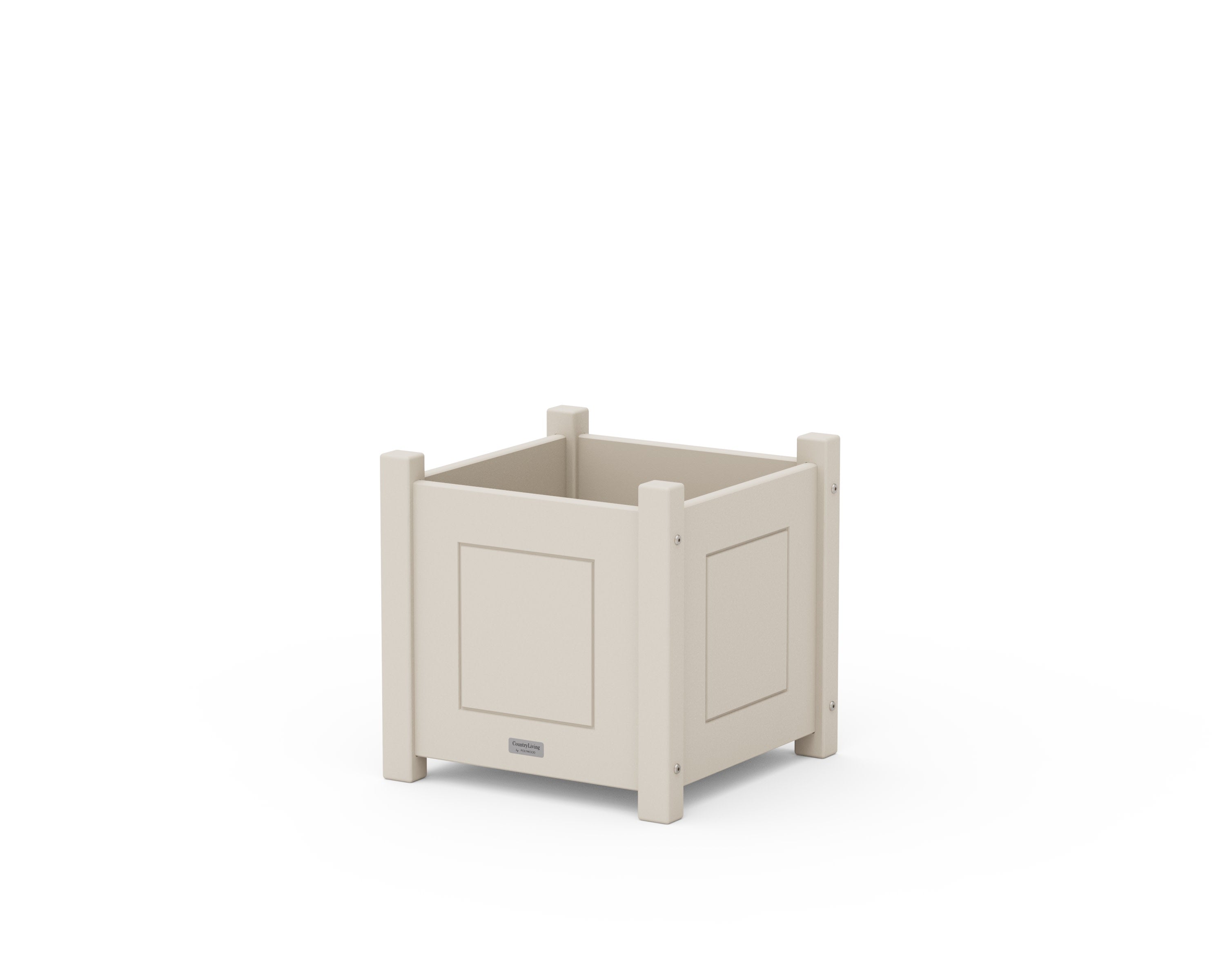 Country Living Square Planter Box in Sand
