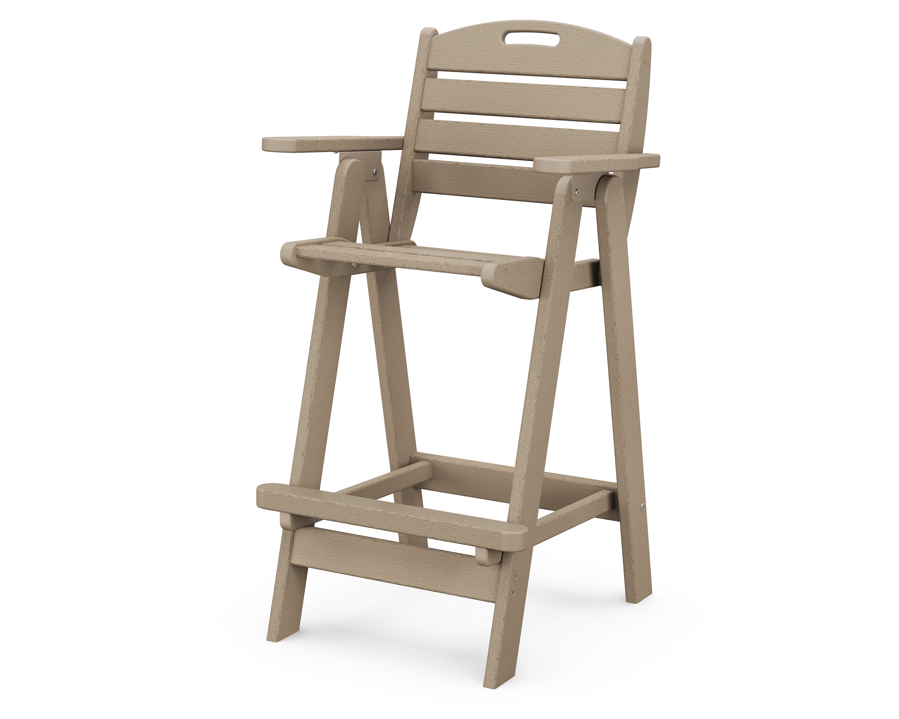 Nautical Bar Chair in Vintage Sahara