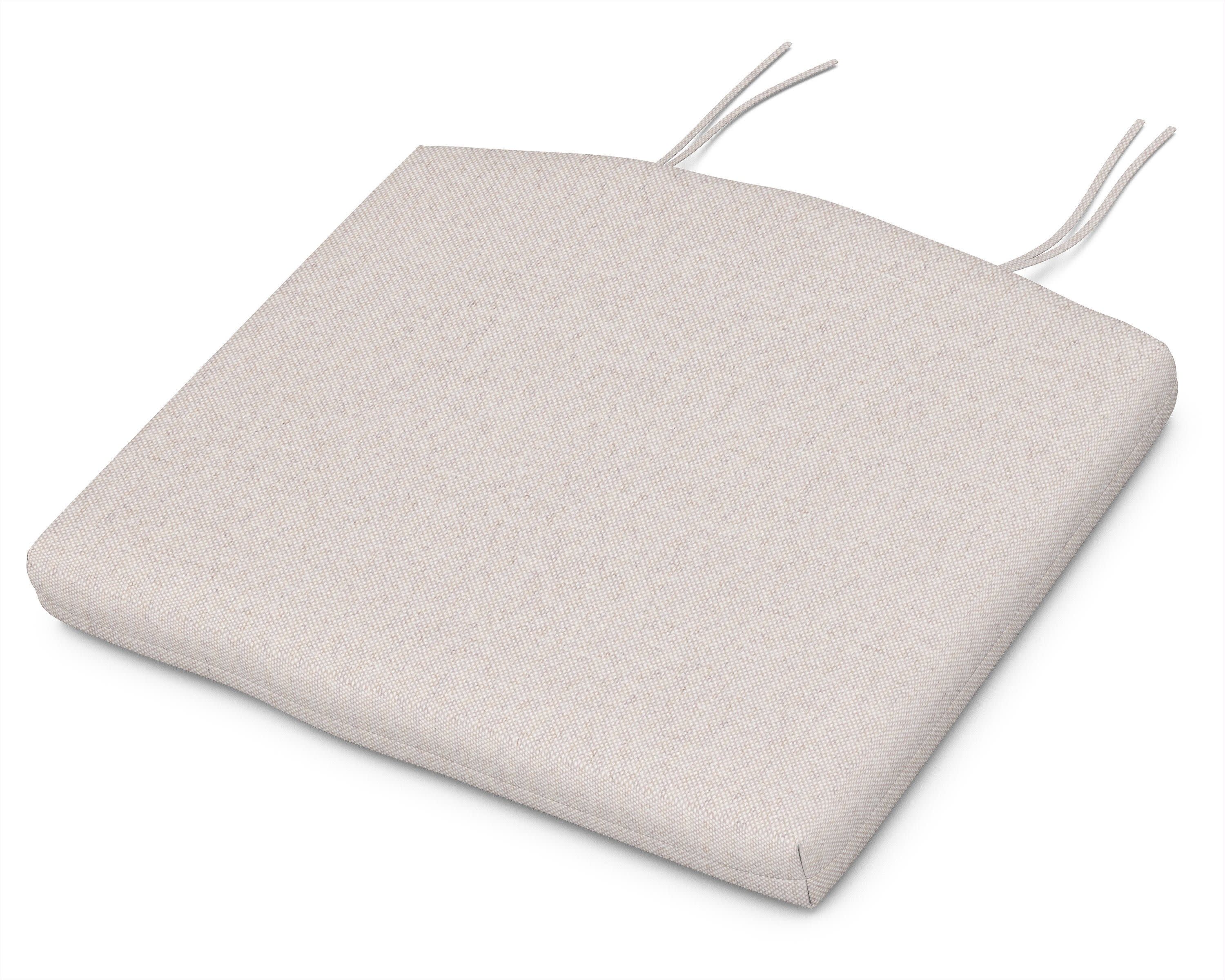 Standard Seat Cushion 18.5"D x 24"W x 2.5"H in Dune Burlap