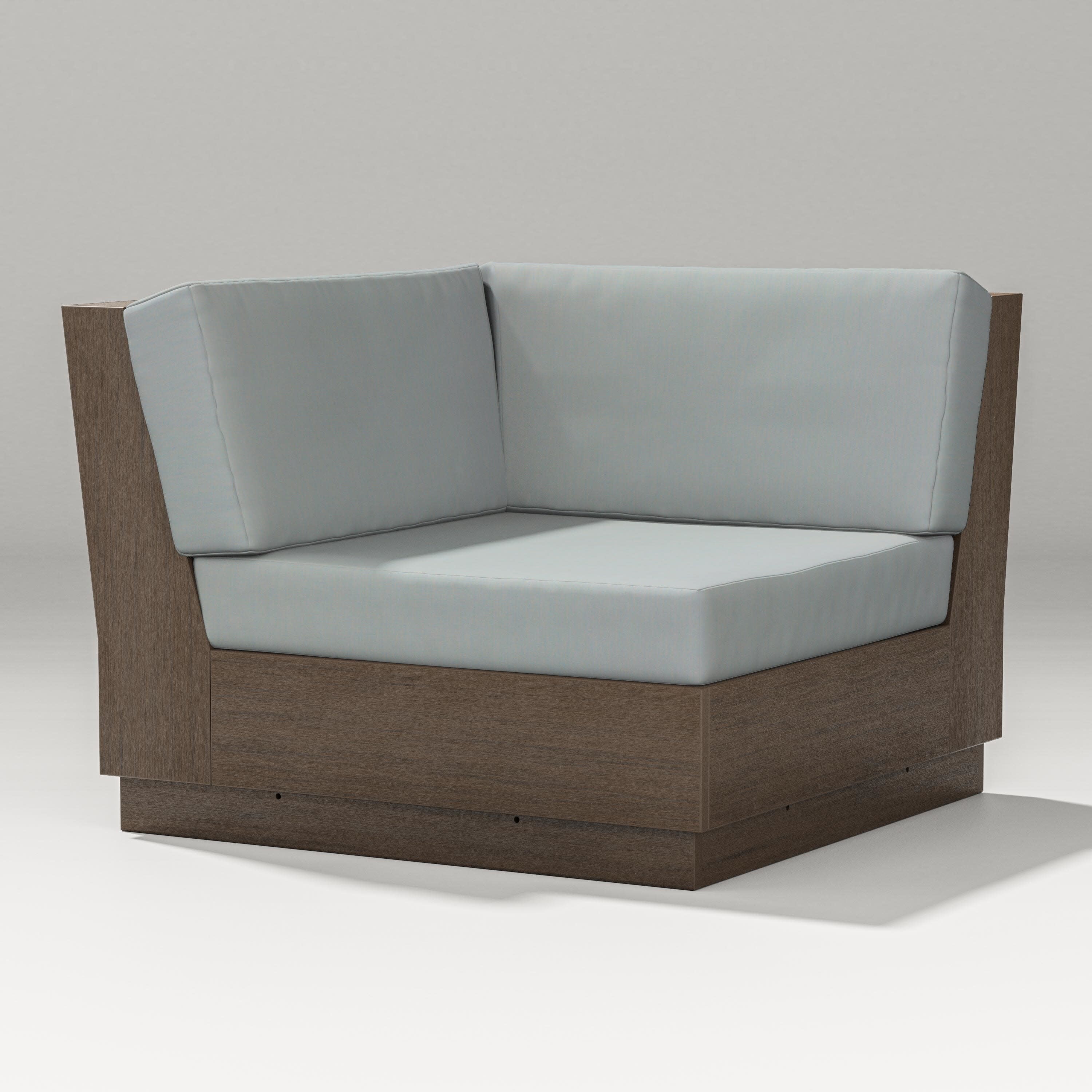 Elevate Modular Corner Chair in Kona / Spa