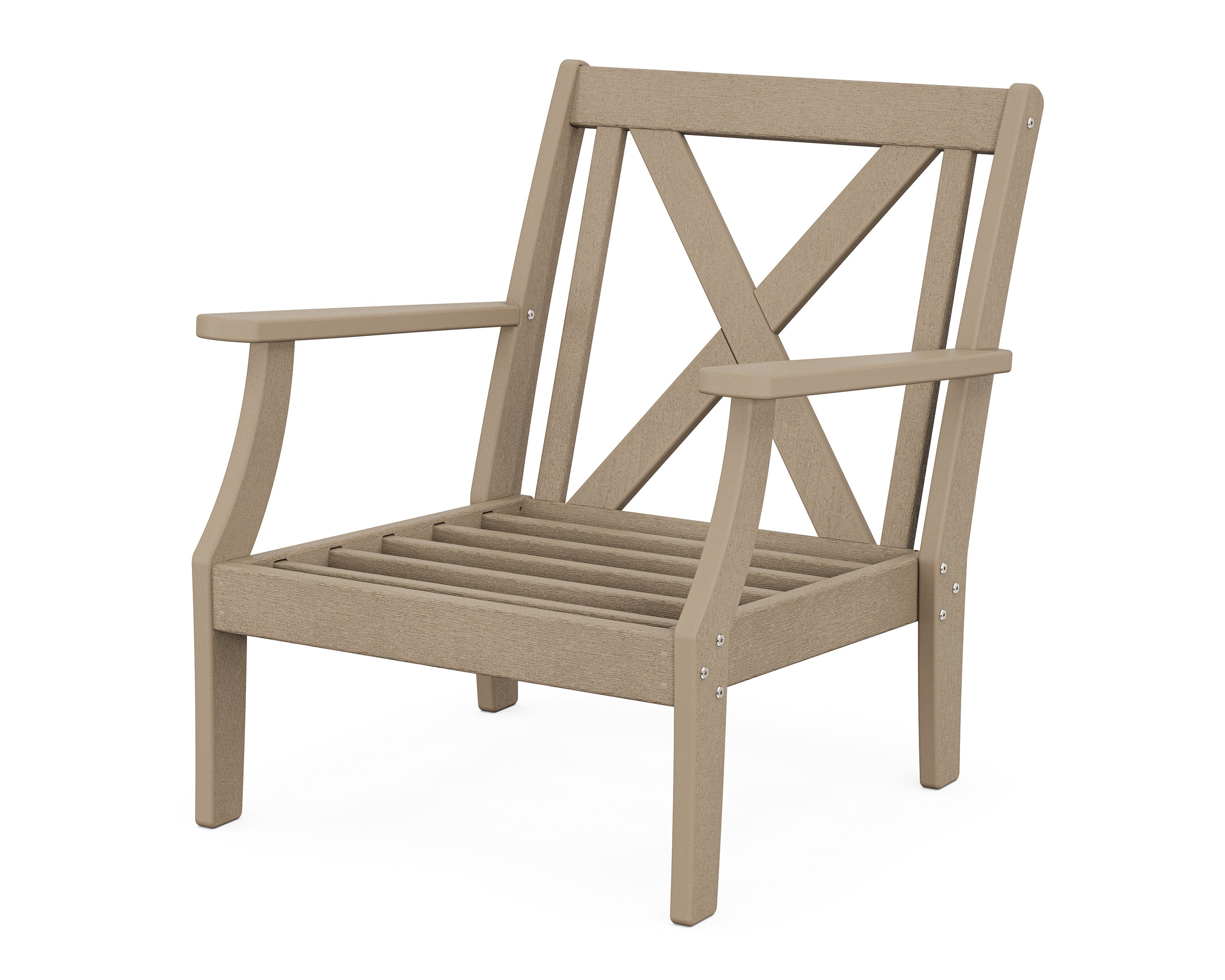 Braxton Deep Seating Chair Frame in Vintage Sahara