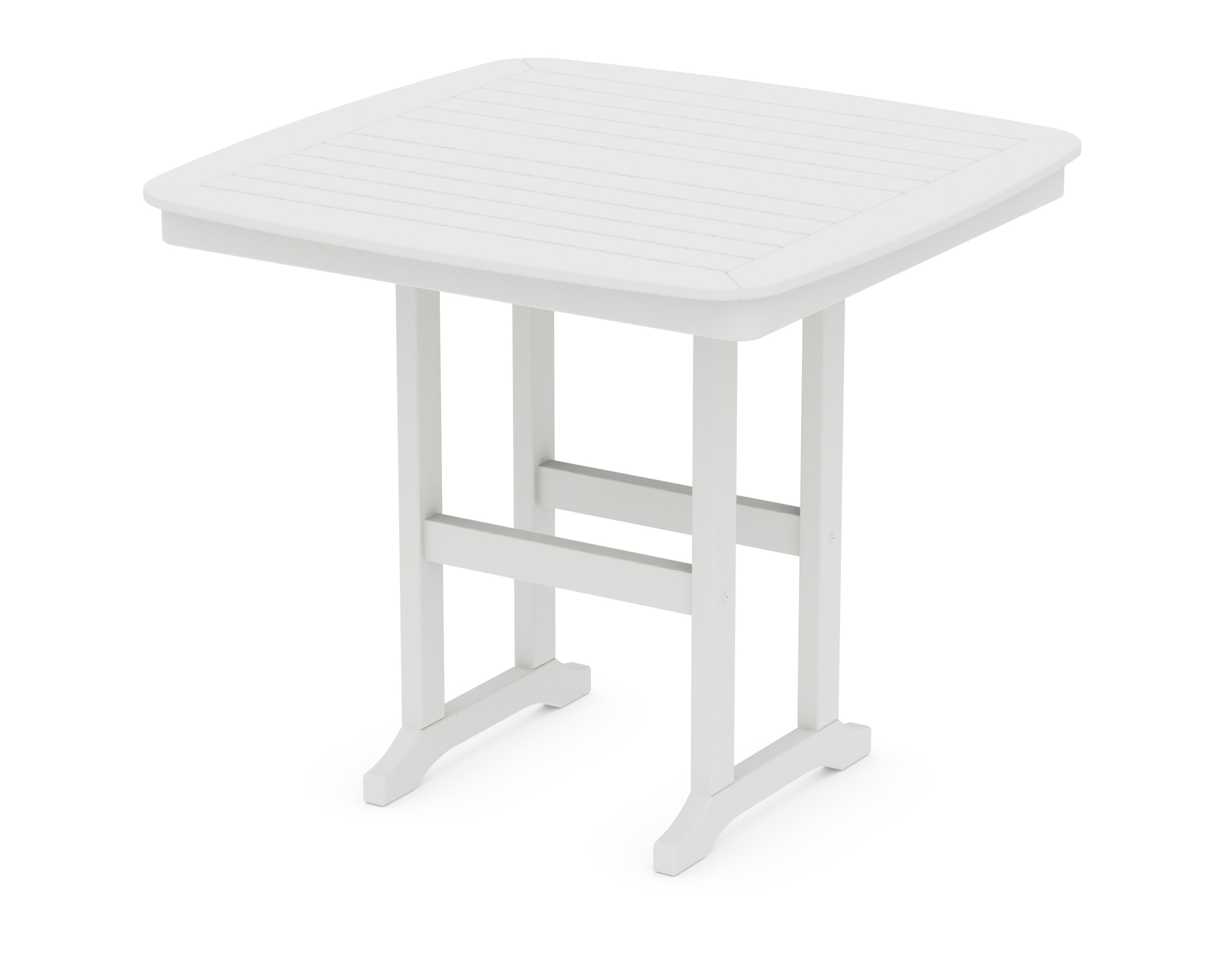 Nautical 44" Counter Table in Vintage White