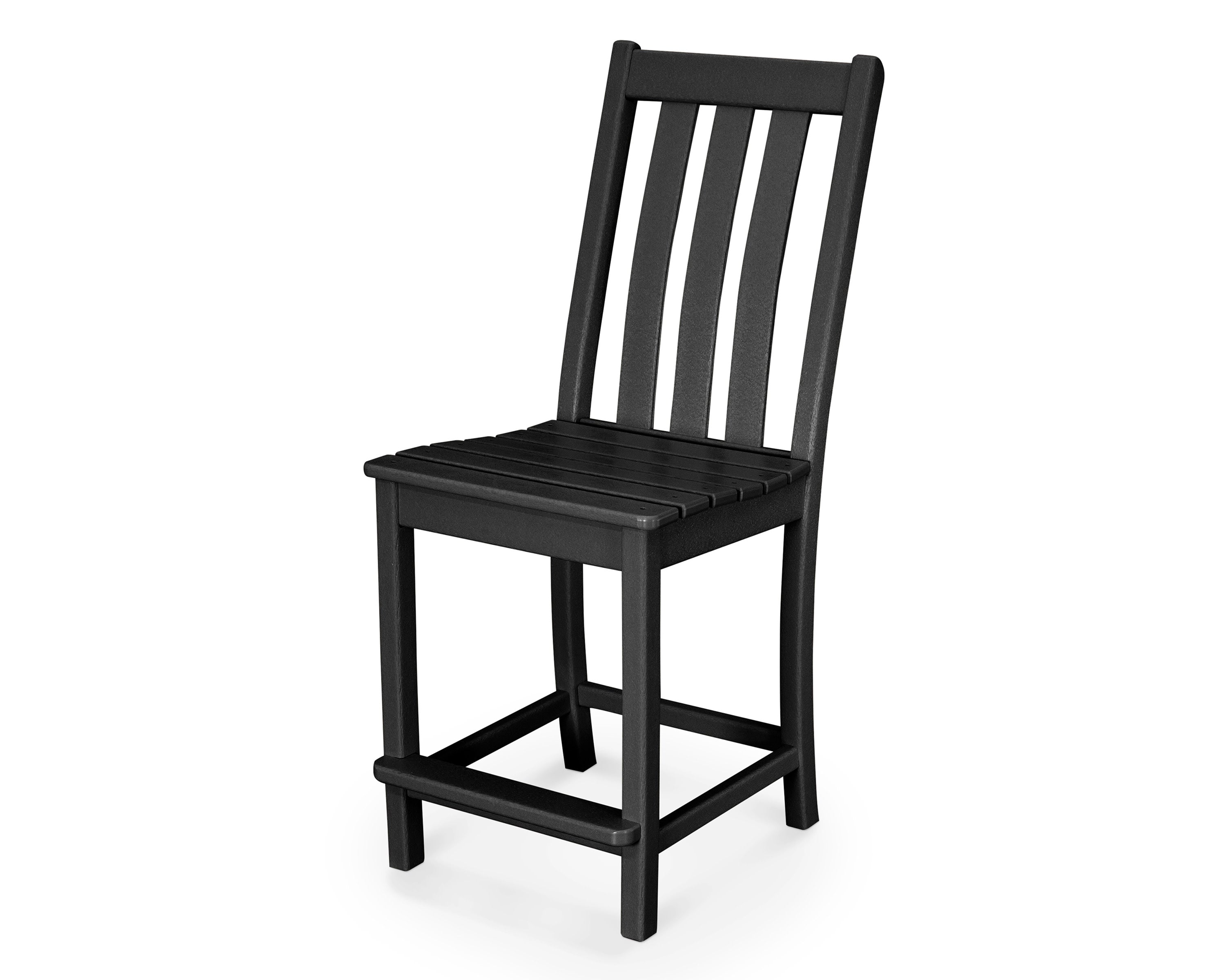 Vineyard Counter Side Chair in Black
