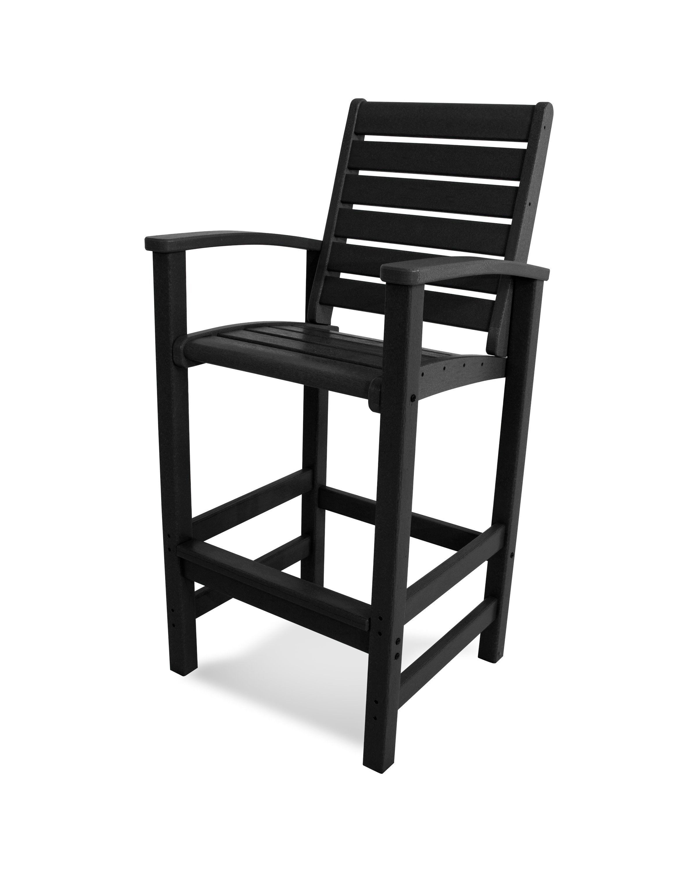 Signature Bar Chair in Black