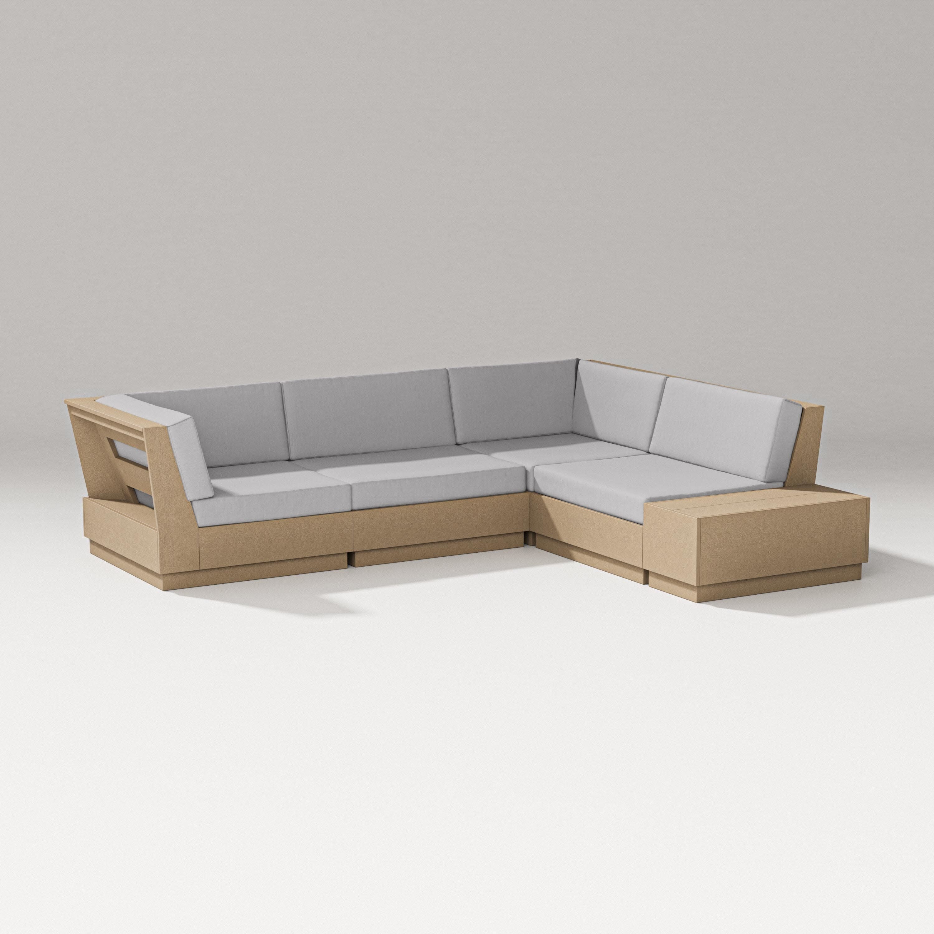 Elevate Corner Sectional in Vintage Sahara / Granite