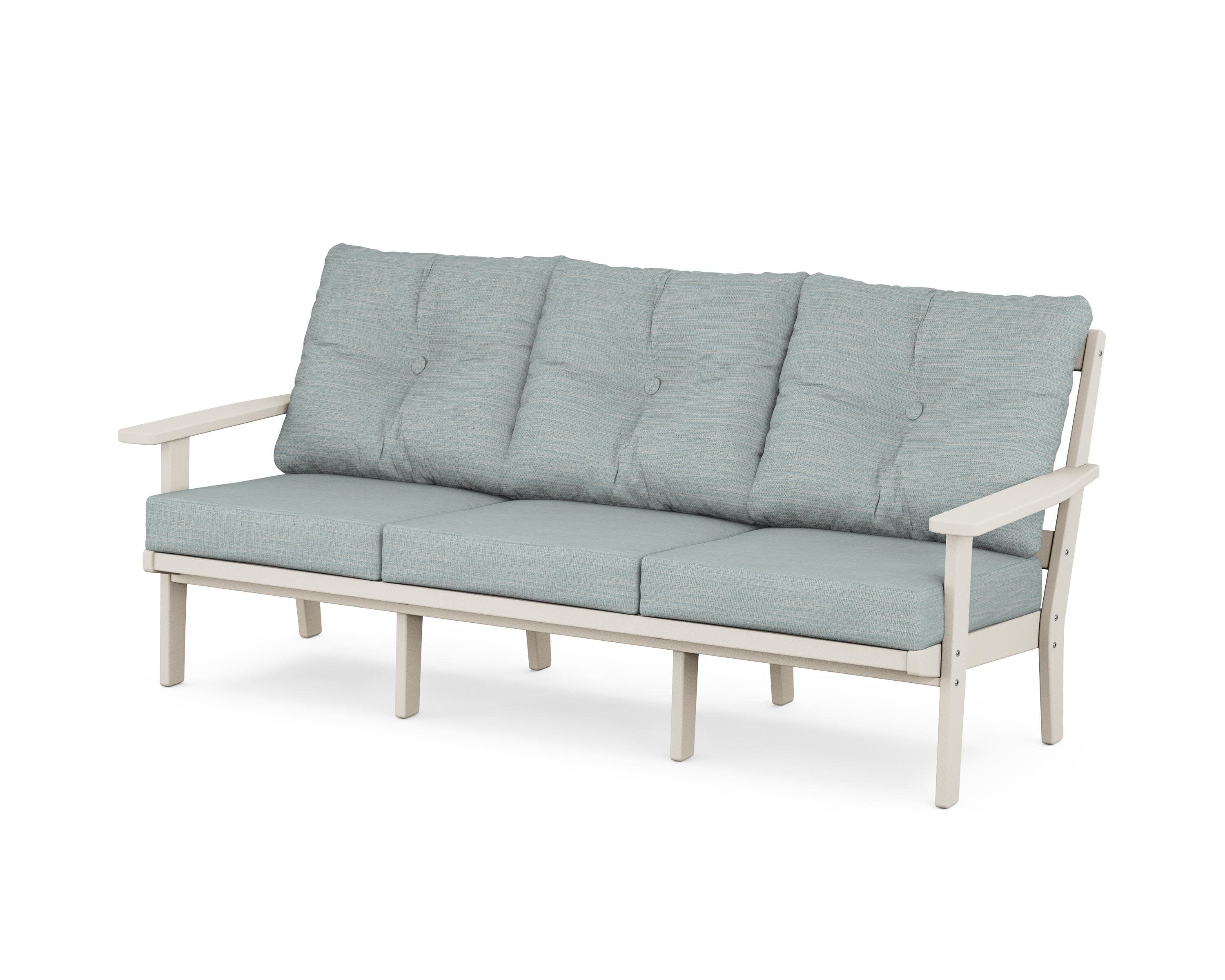 Oxford Deep Seating Sofa in Sand / Soothe Mist