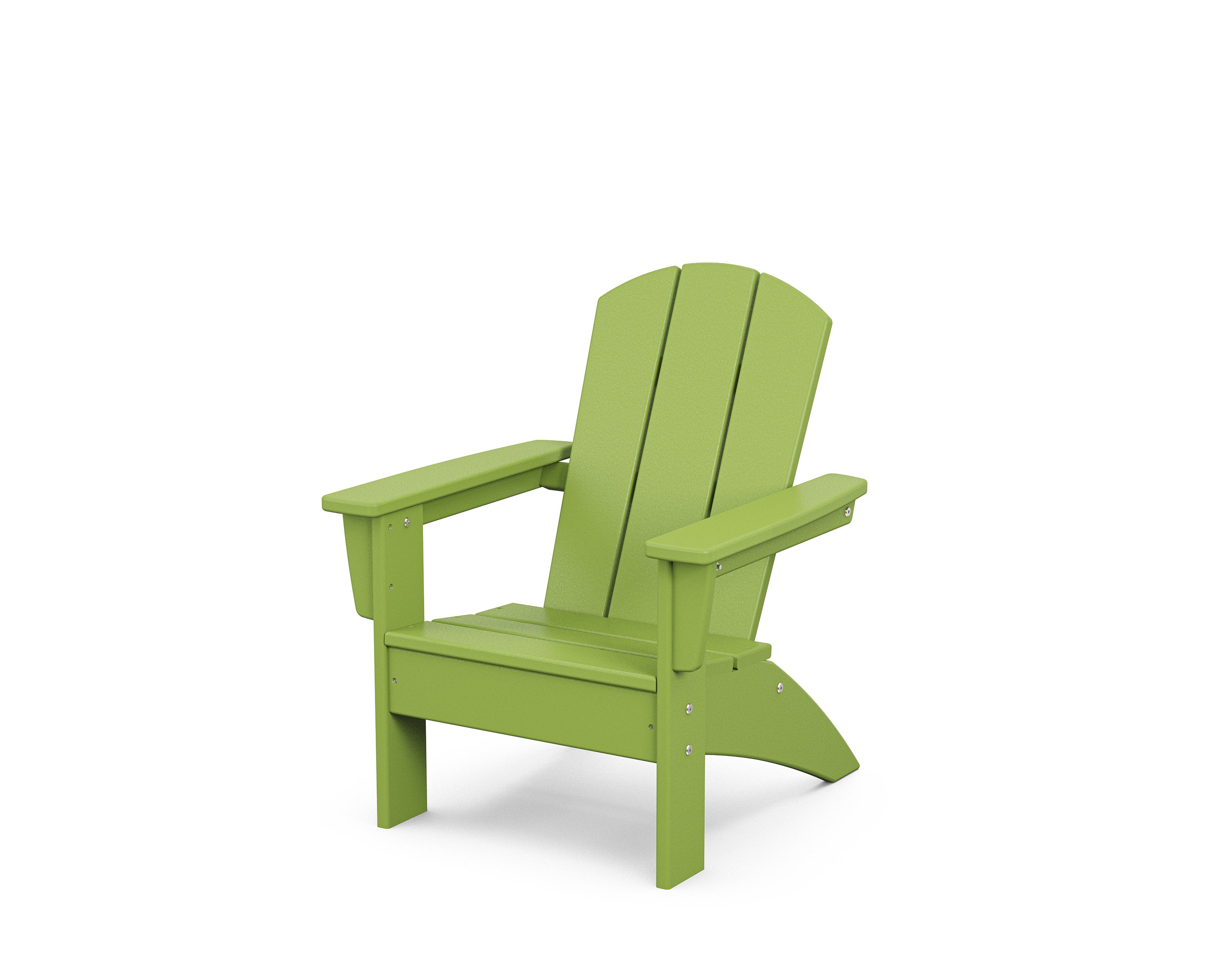 Kids Nautical Adirondack Chair in Lime