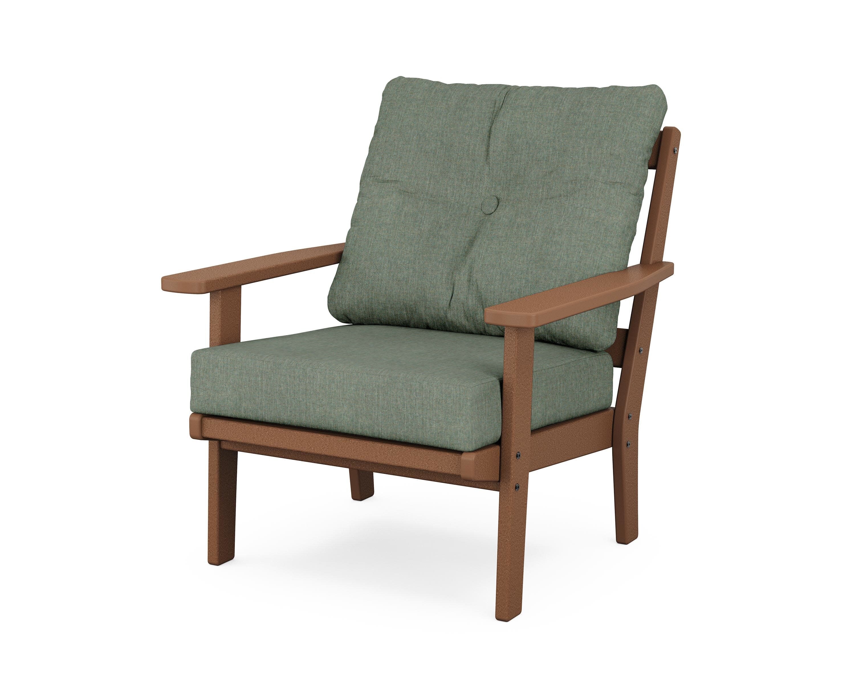 Oxford Deep Seating Chair in Teak / Cast Sage
