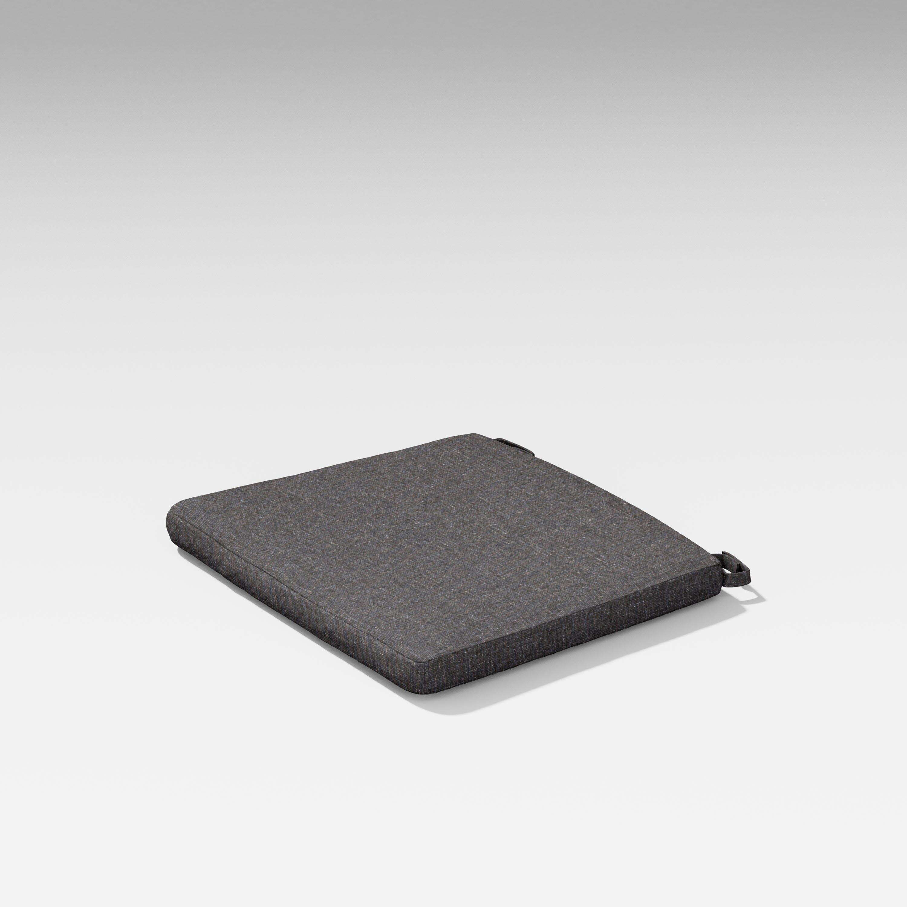 Latitude Dining Chair Cushion in Ash Charcoal