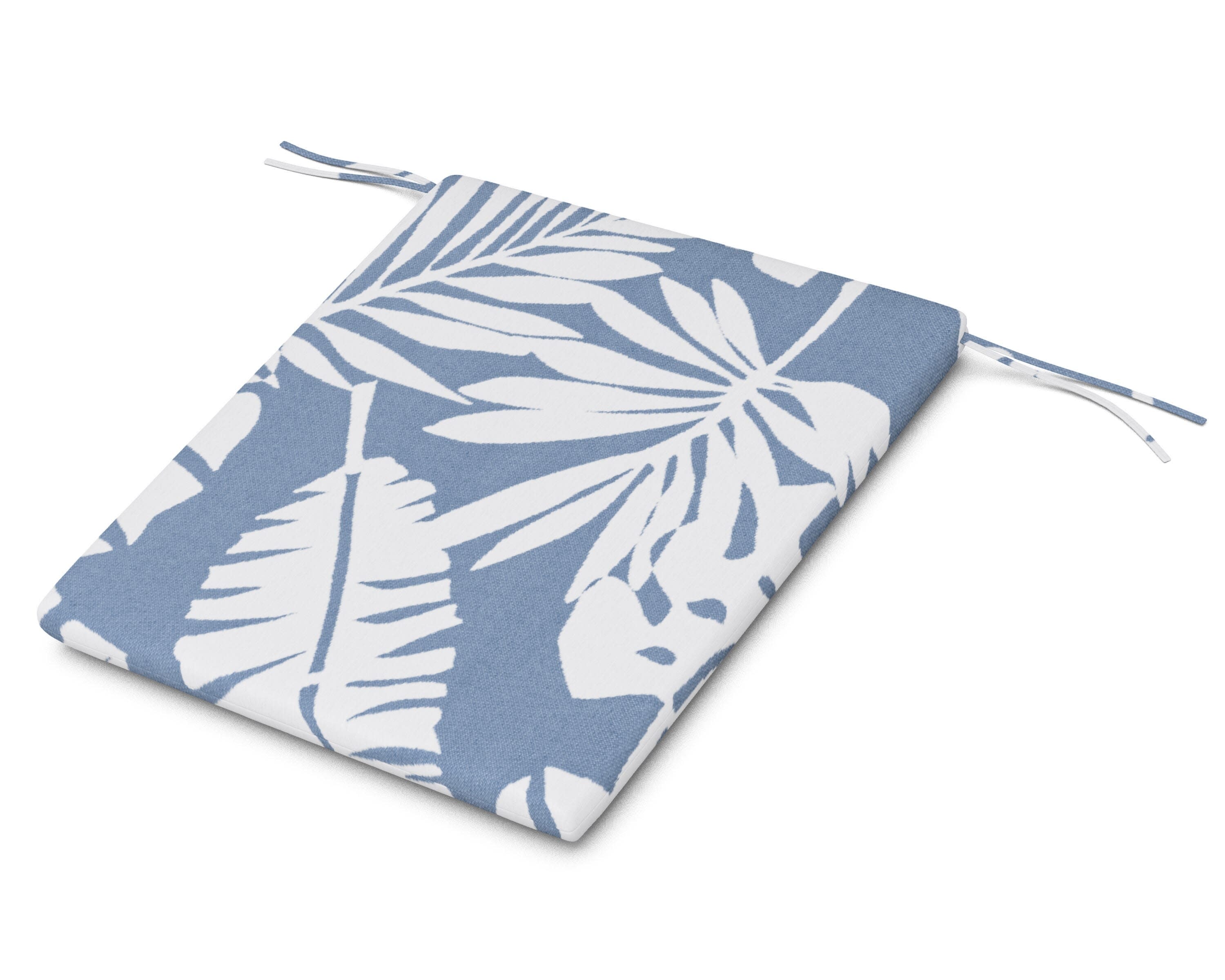 AL100 Seat Pad in Leaf Sky Blue