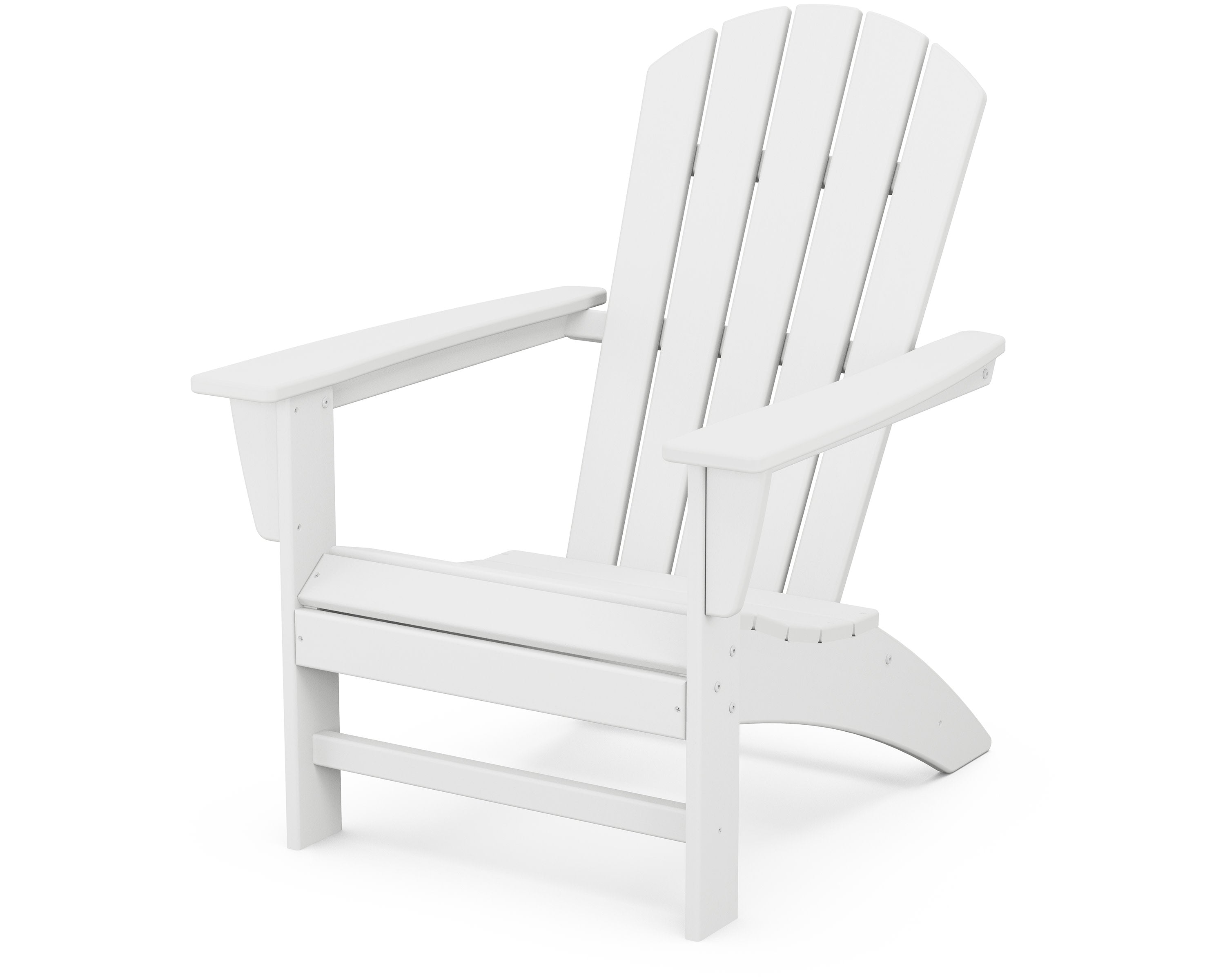 Nautical Adirondack Chair in White