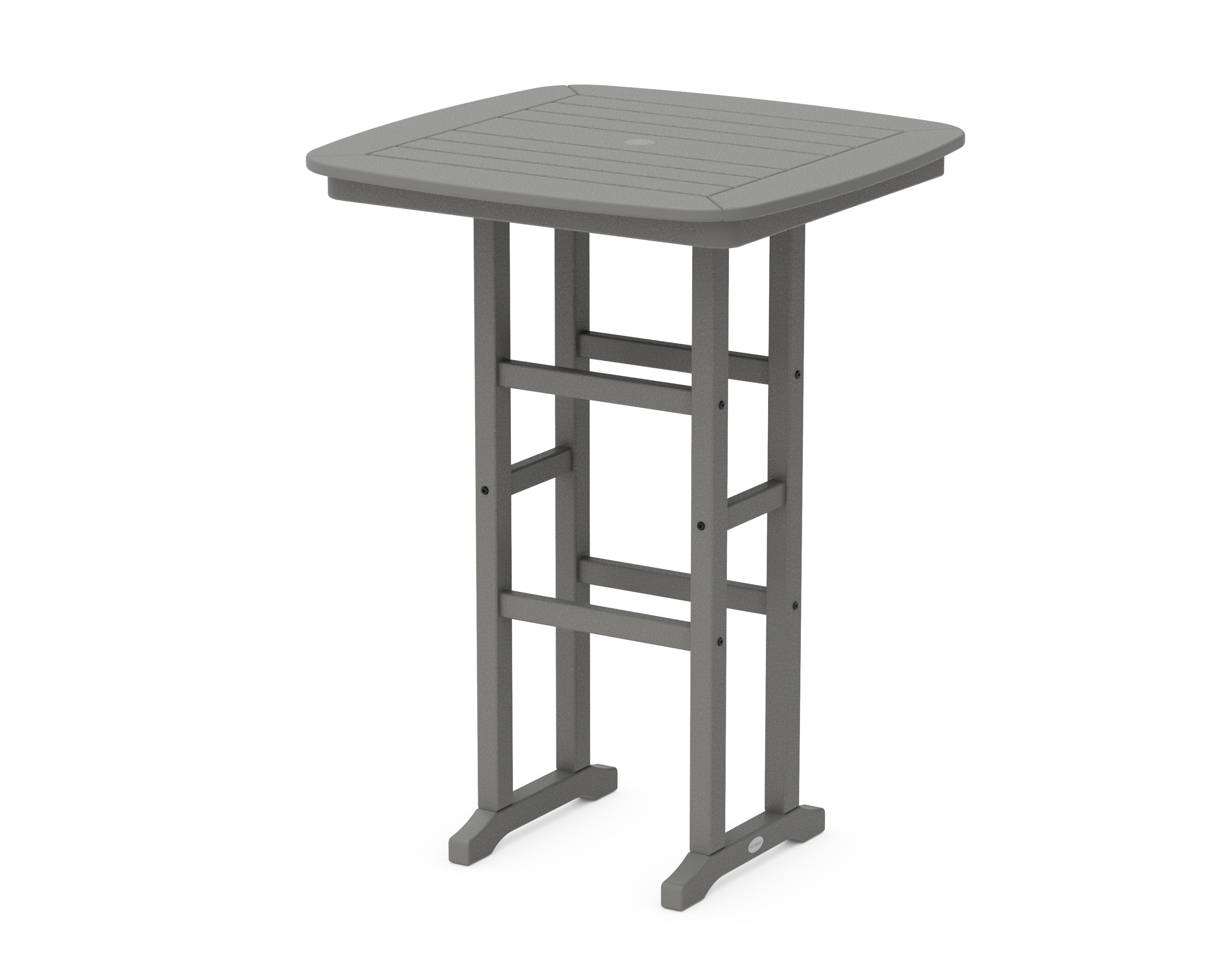 Nautical 31" Bar Table in Slate Grey