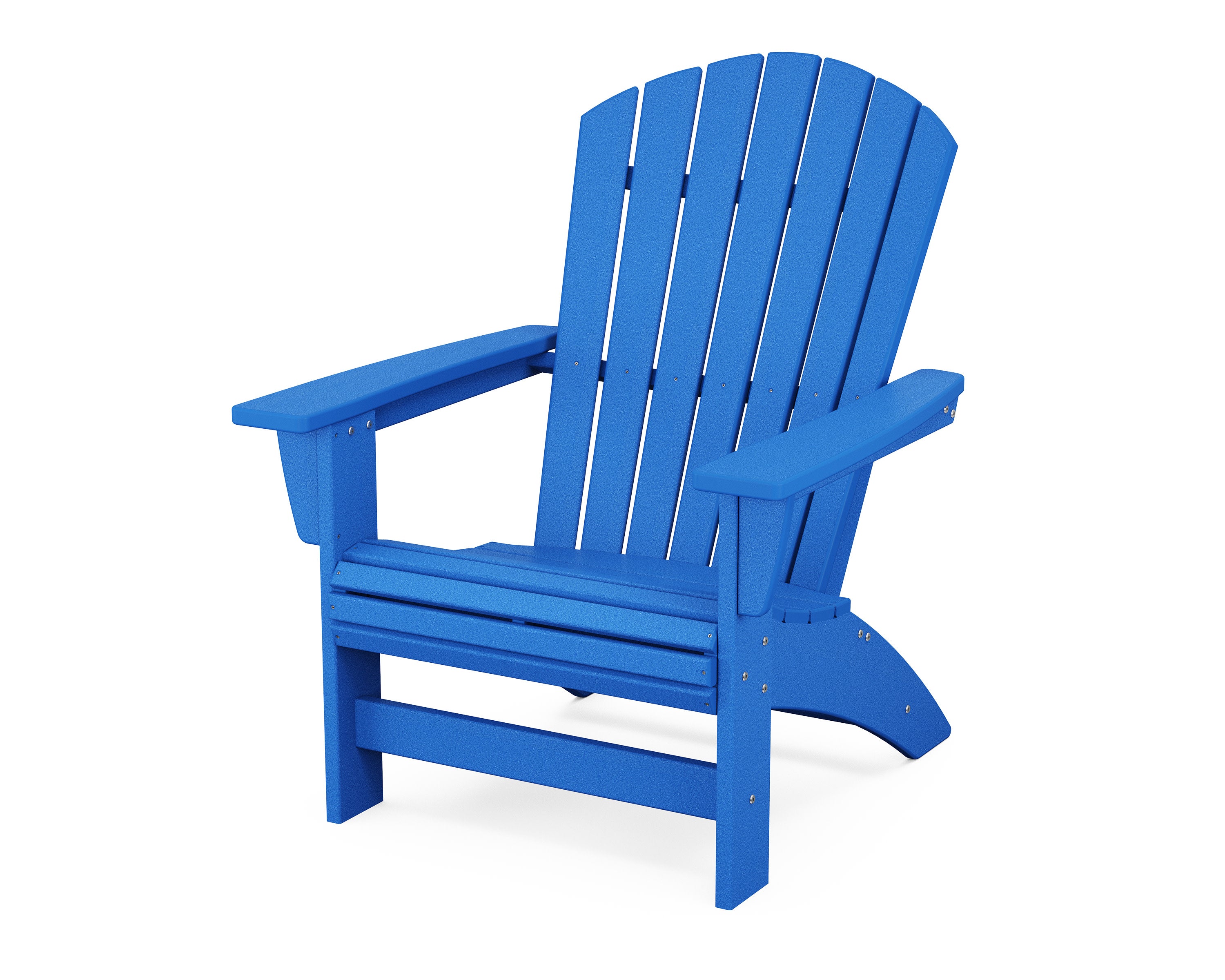 Nautical Grand Adirondack Chair in Pacific Blue