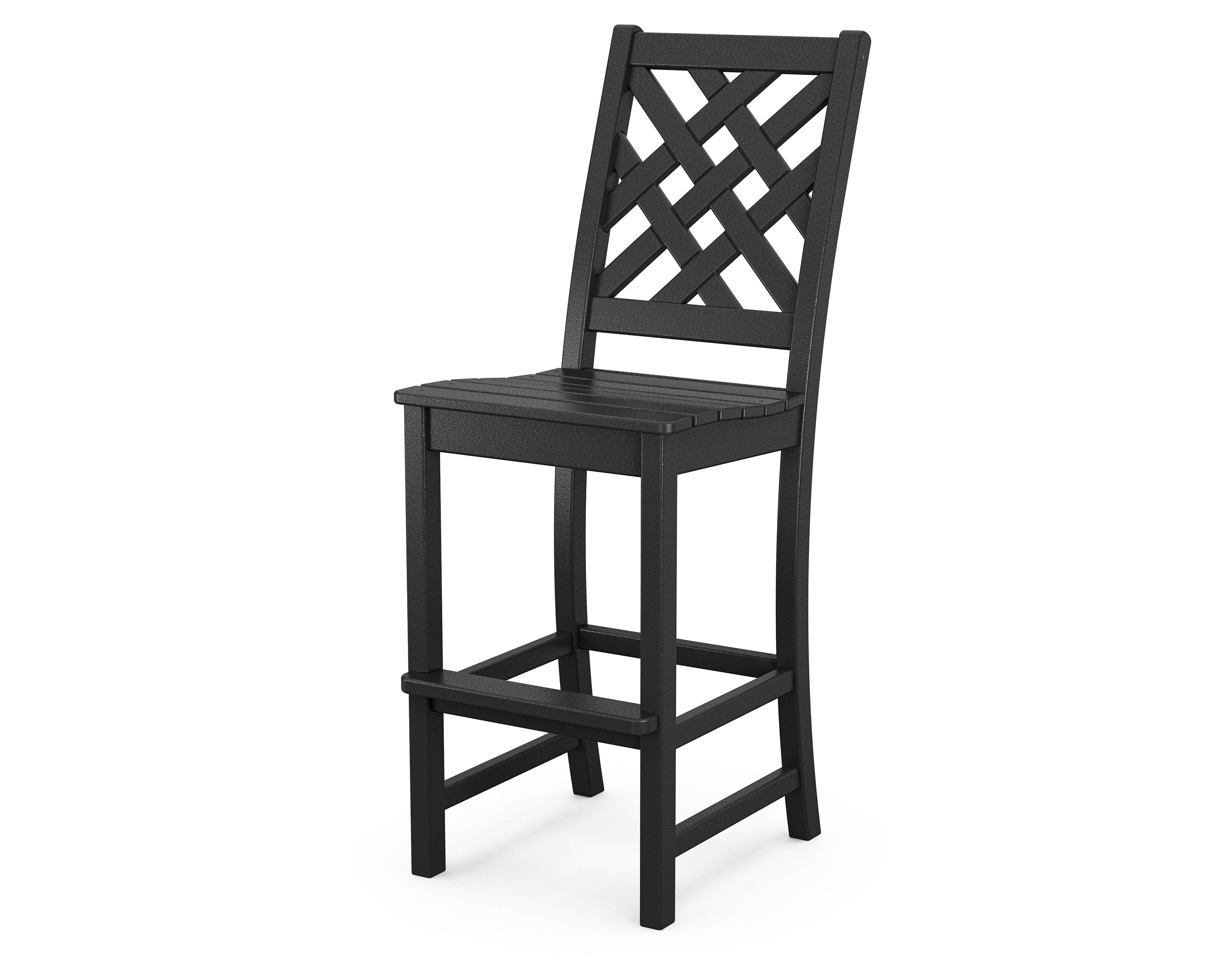 Wovendale Bar Side Chair in Black