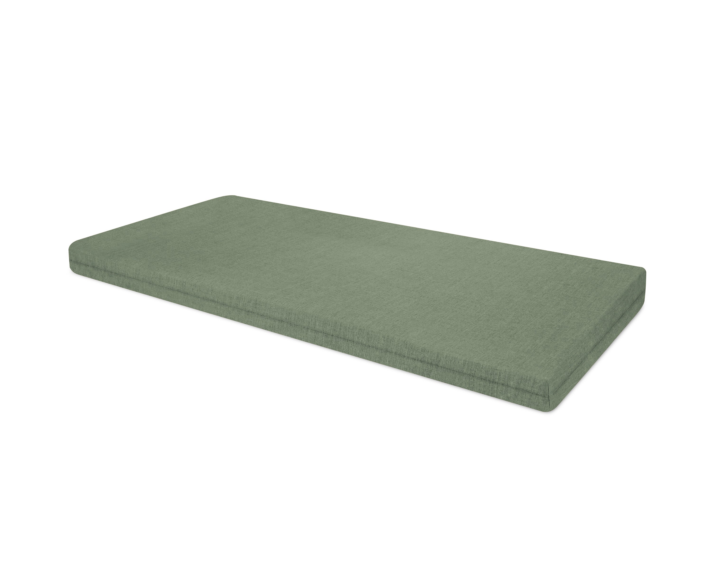 Bench Seat Cushion - 17.25"D x 44.5"W x 2.5"H in Cast Sage