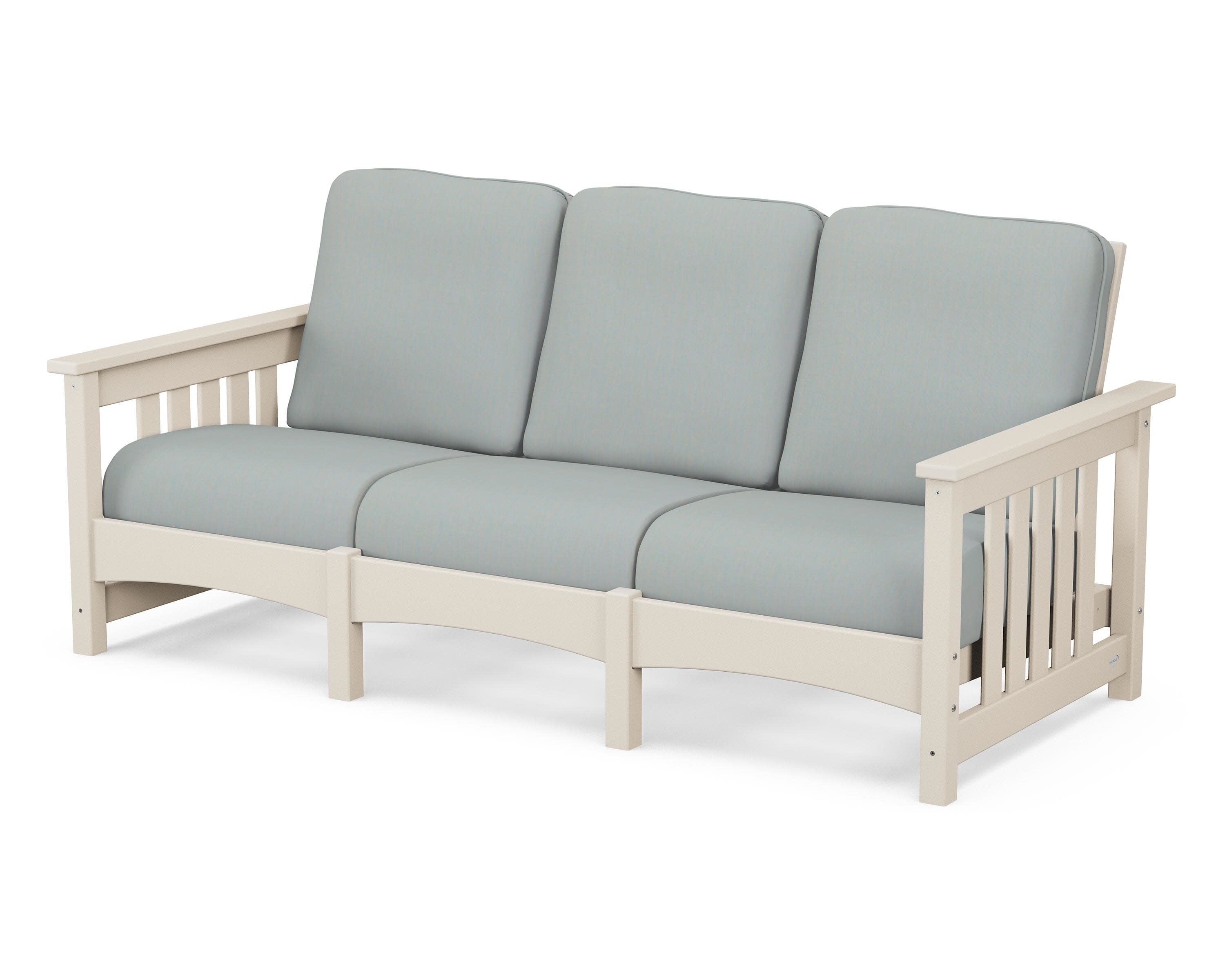 Club Mission Sofa in Sand / Spa