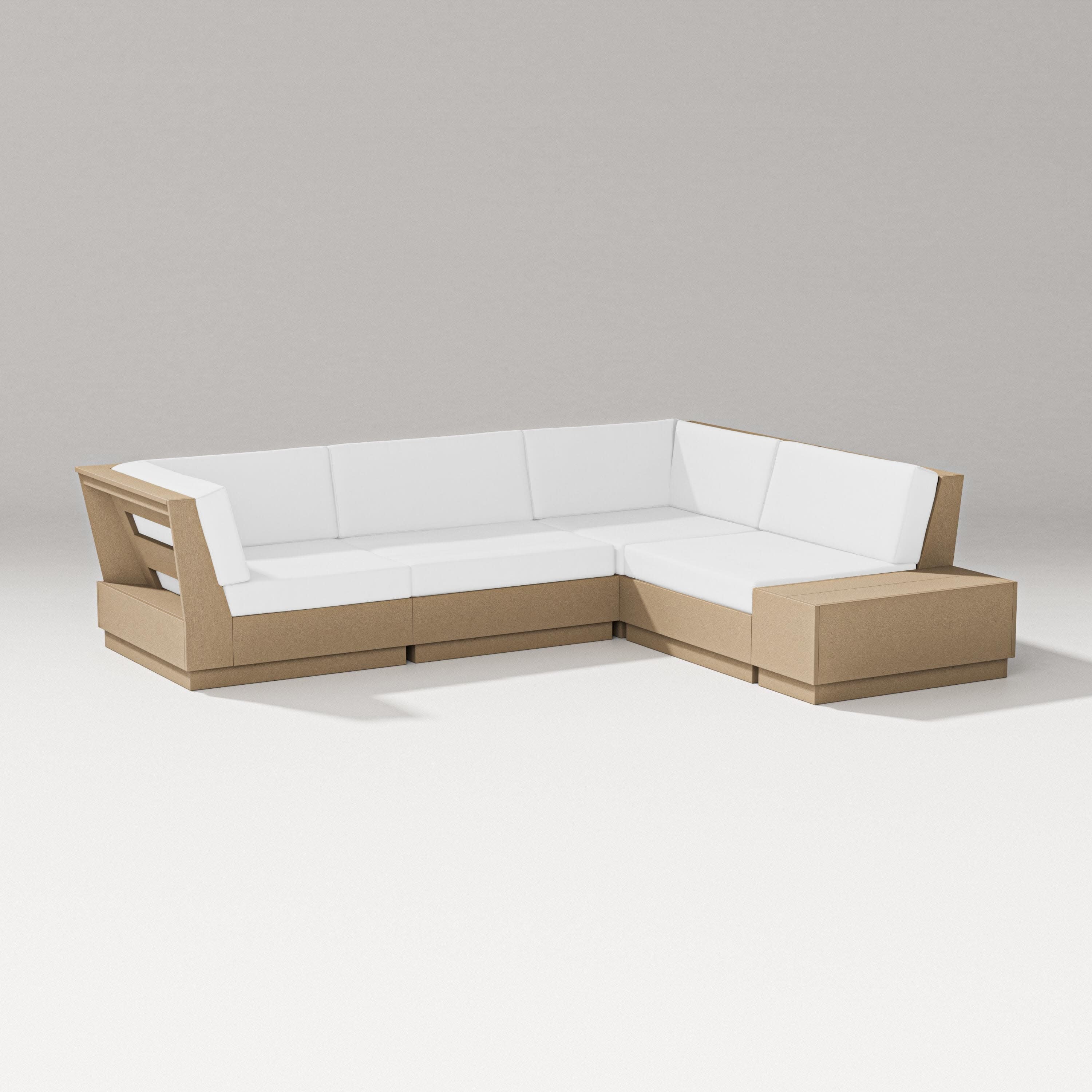 Elevate Corner Sectional in Vintage Sahara / Natural