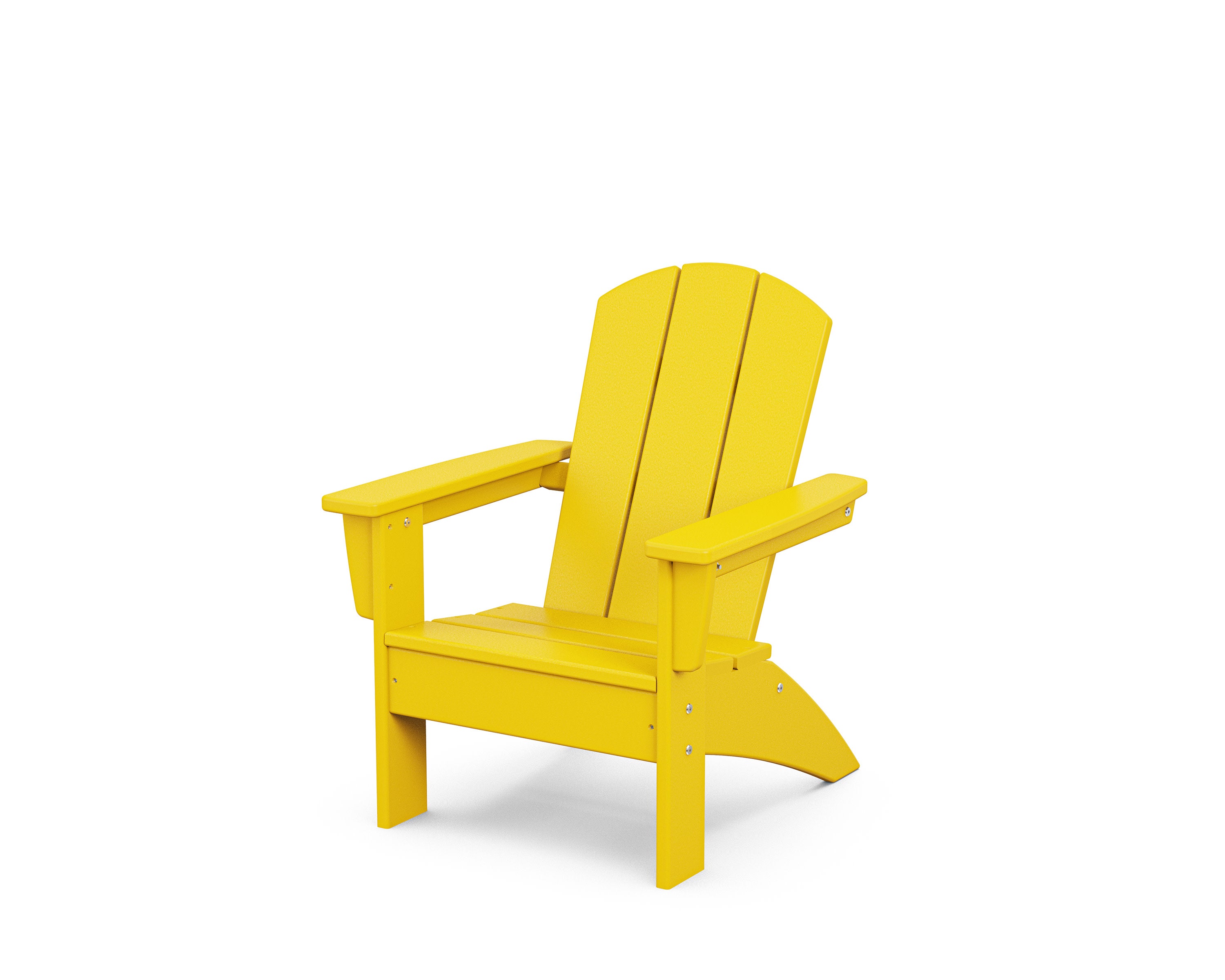 Kids Nautical Adirondack Chair in Lemon