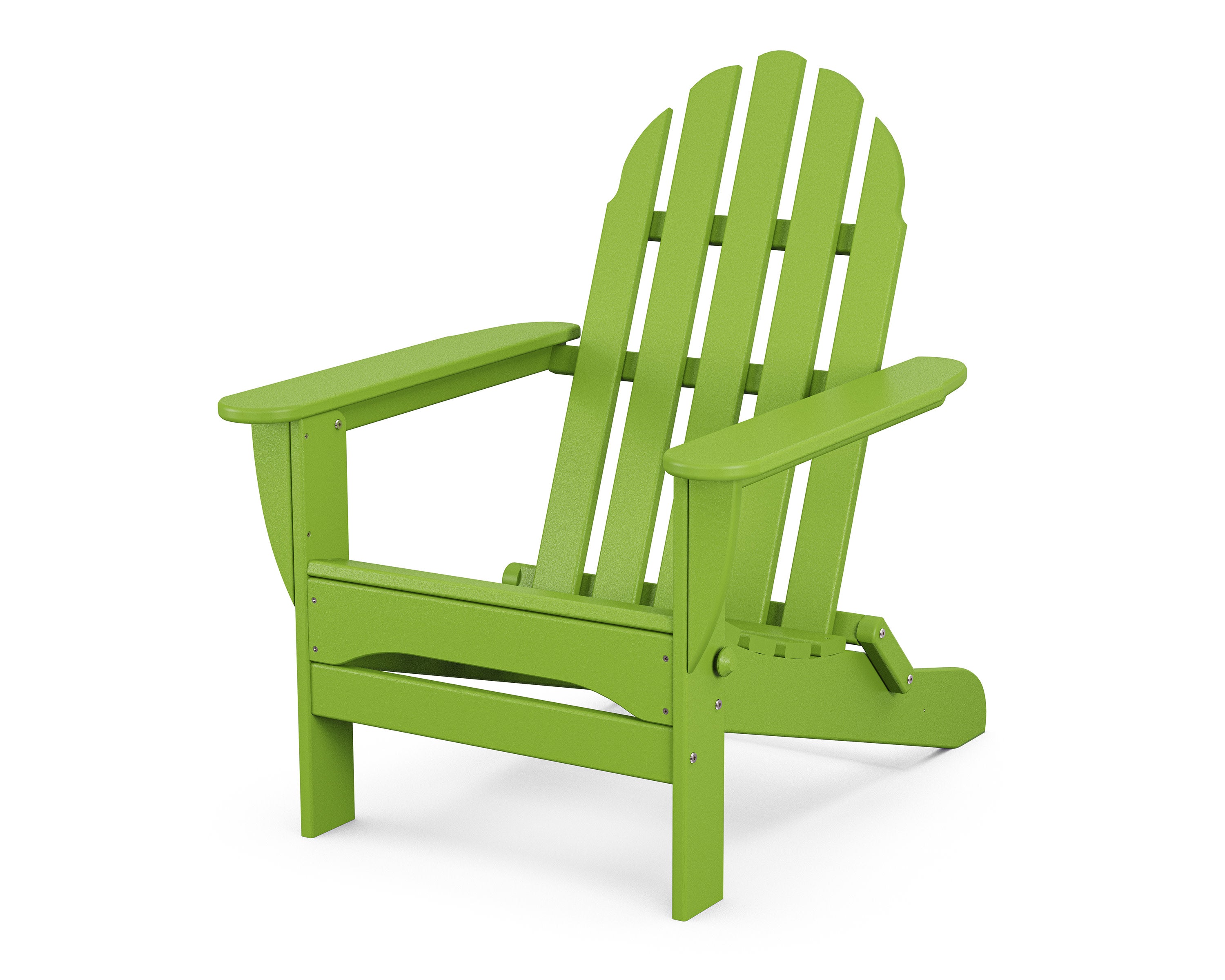 Classic Folding Adirondack Chair in Lime