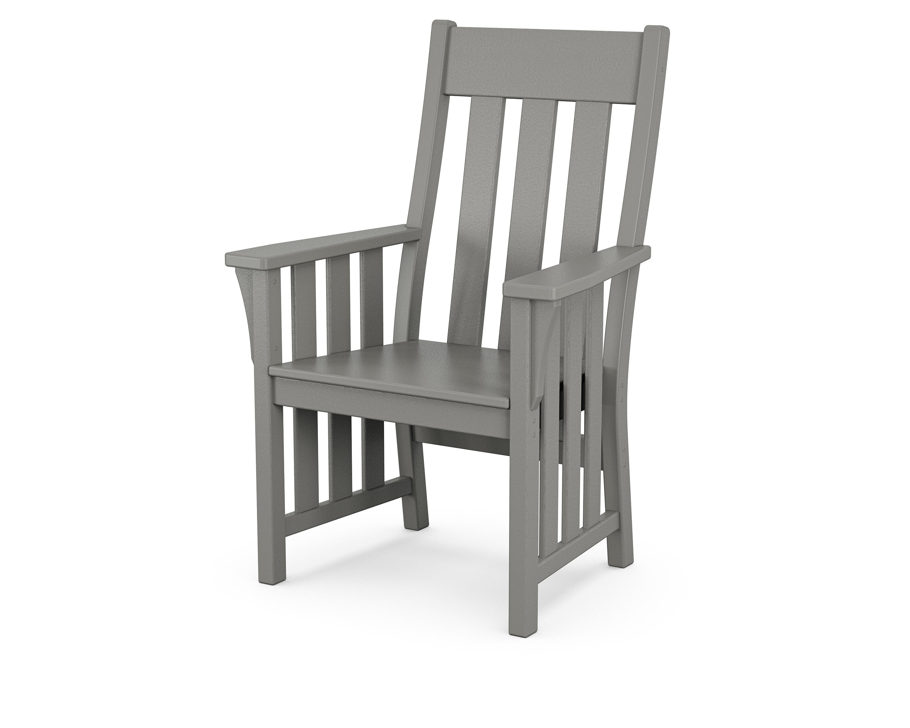 Acadia Dining Arm Chair in Slate Grey