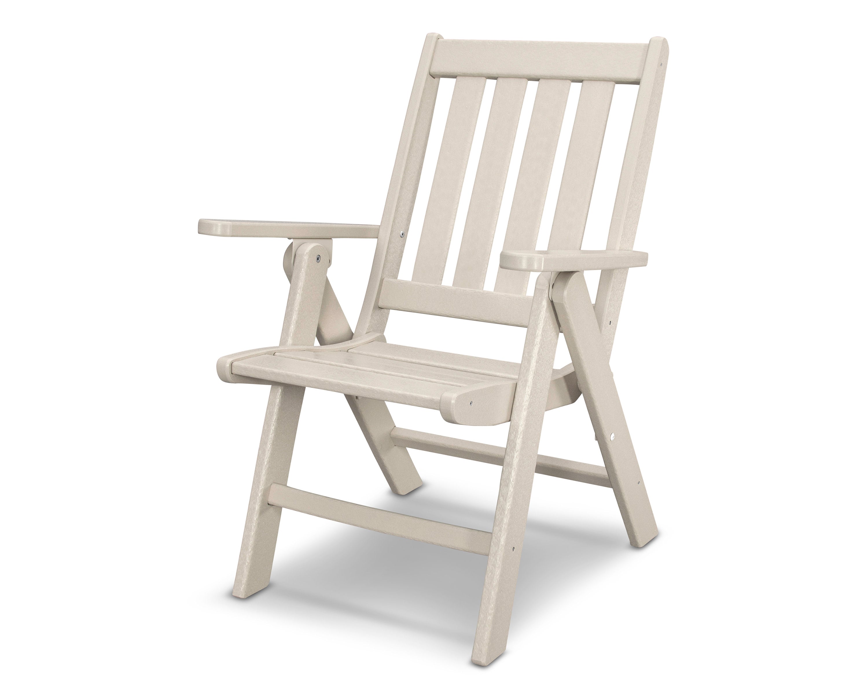 Vineyard Folding Dining Chair in Sand