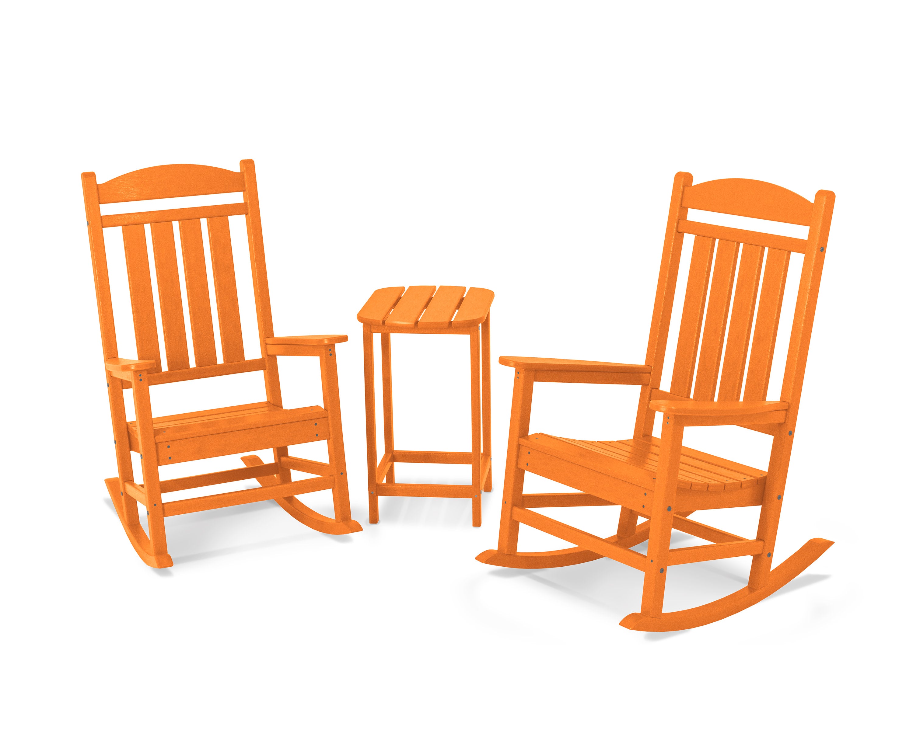 Presidential Rocker 3-Piece Set in Tangerine