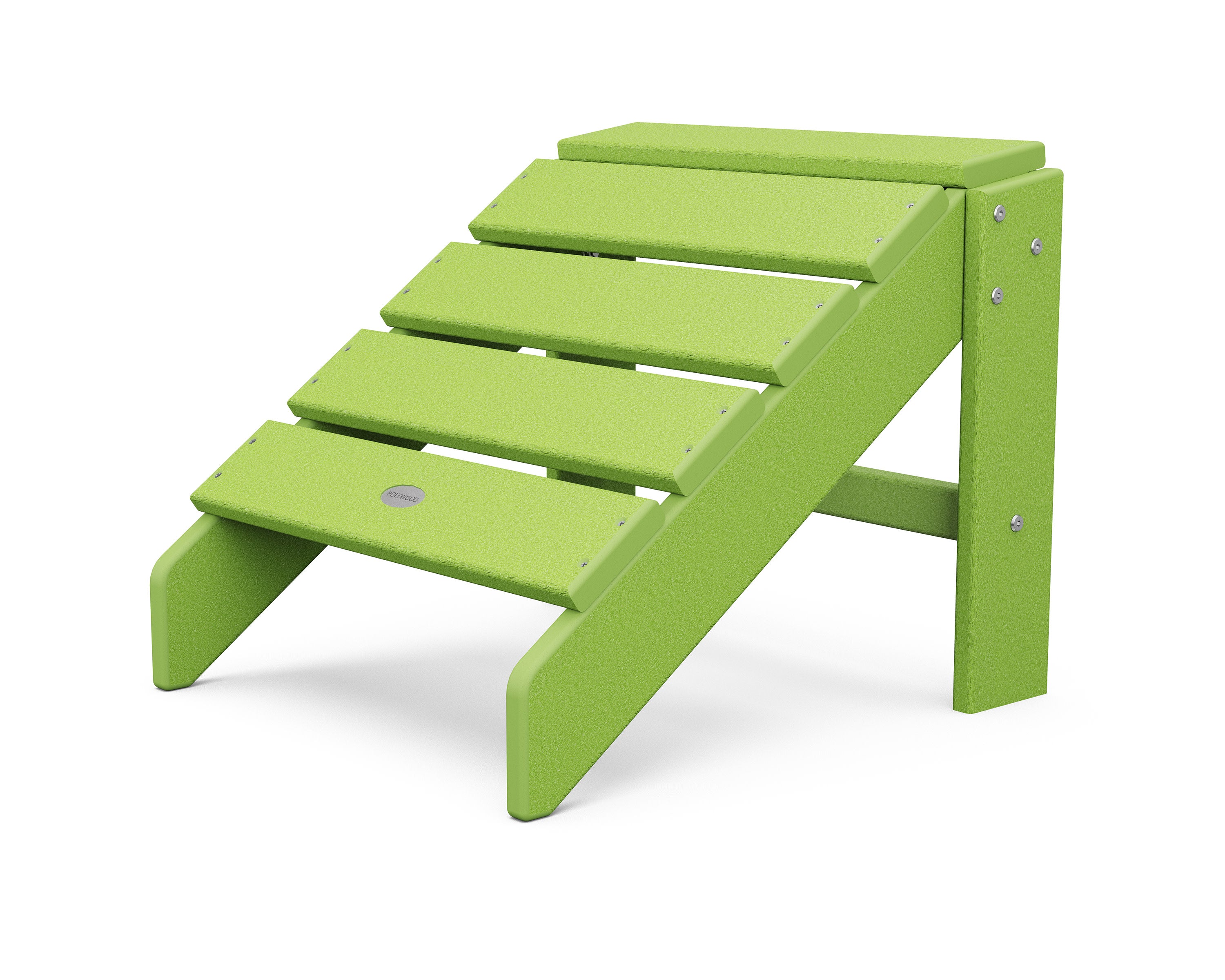 South Beach Ottoman in Lime