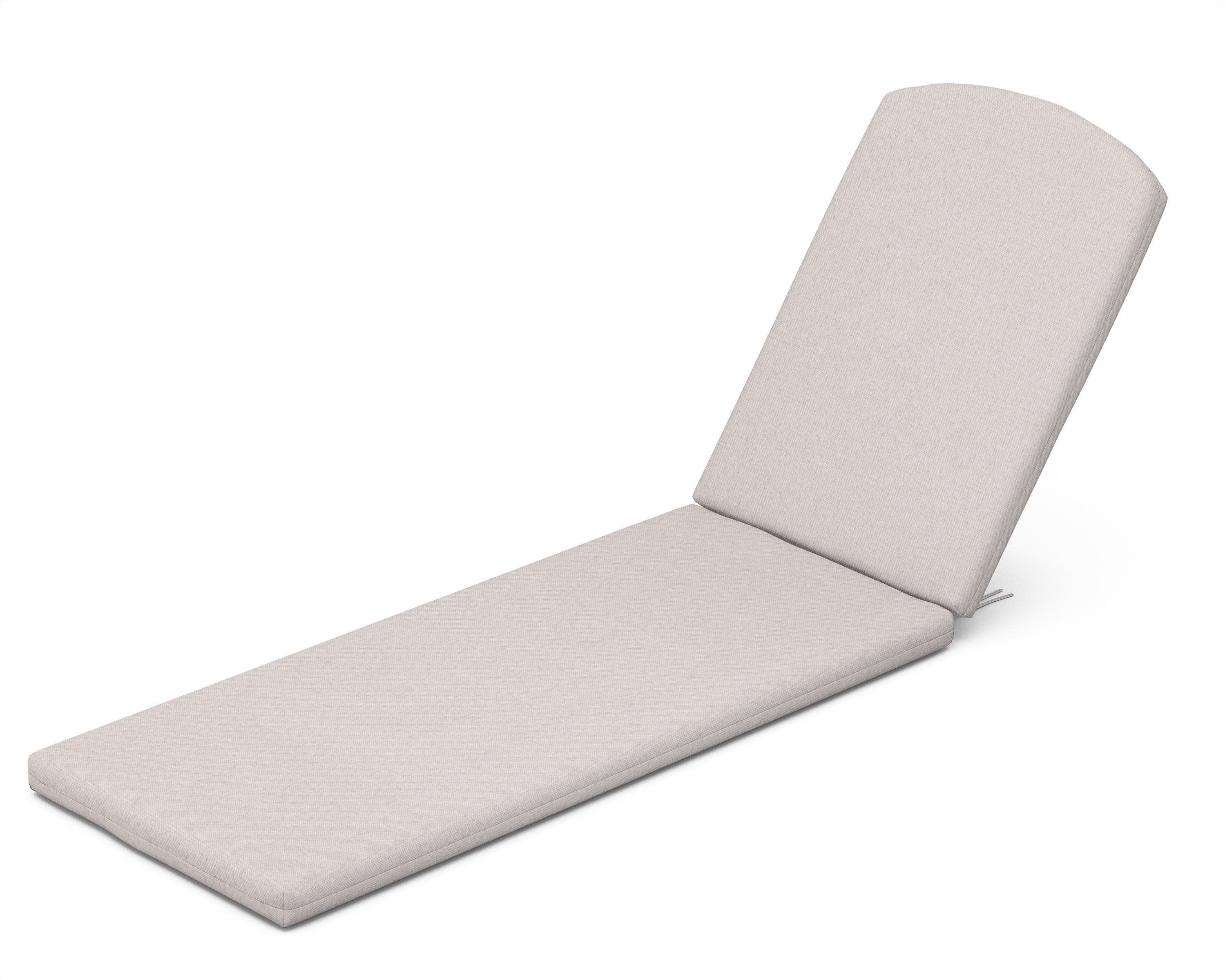 Chaise Cushion in Dune Burlap