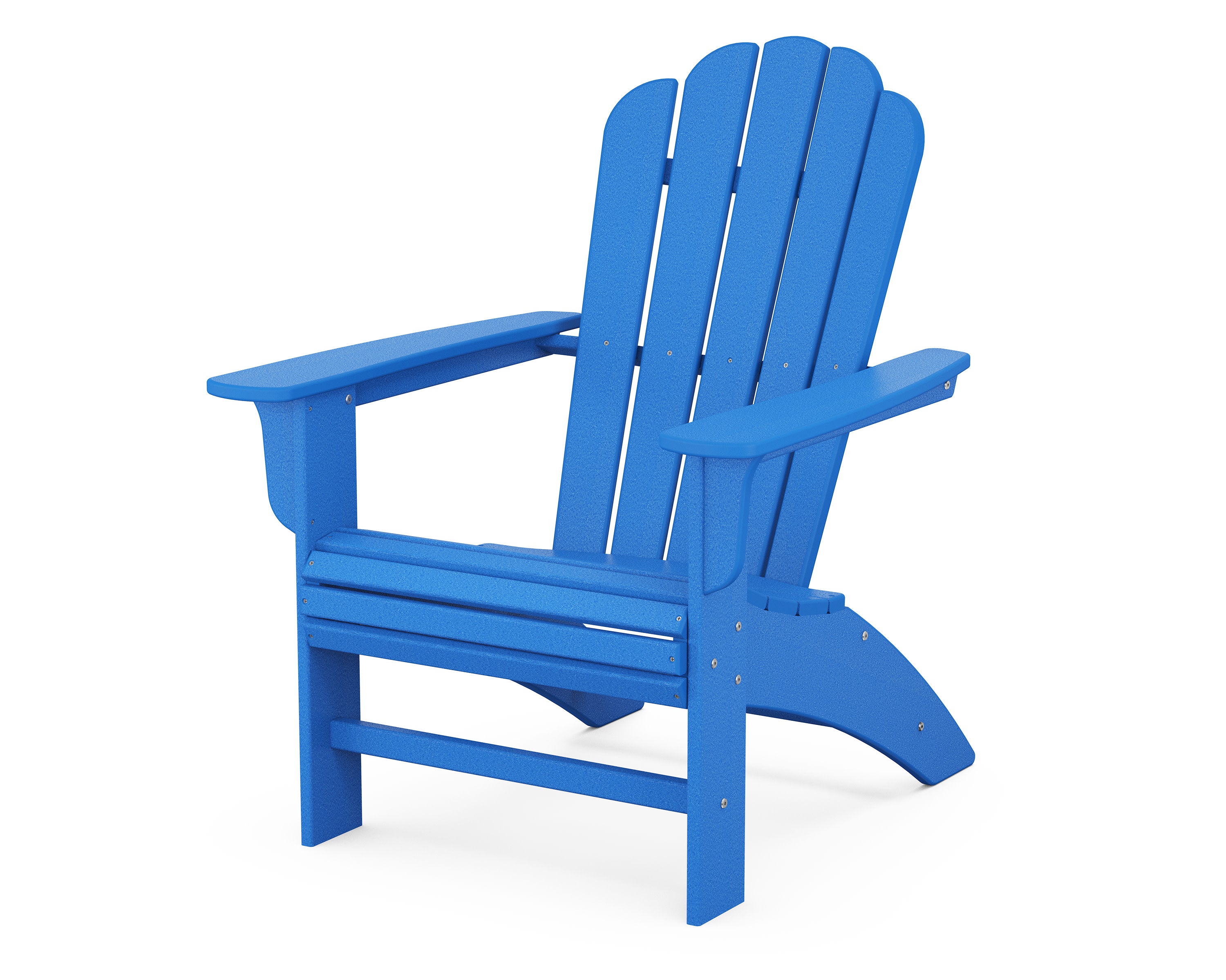 Cottage Curveback Adirondack Chair in Pacific Blue