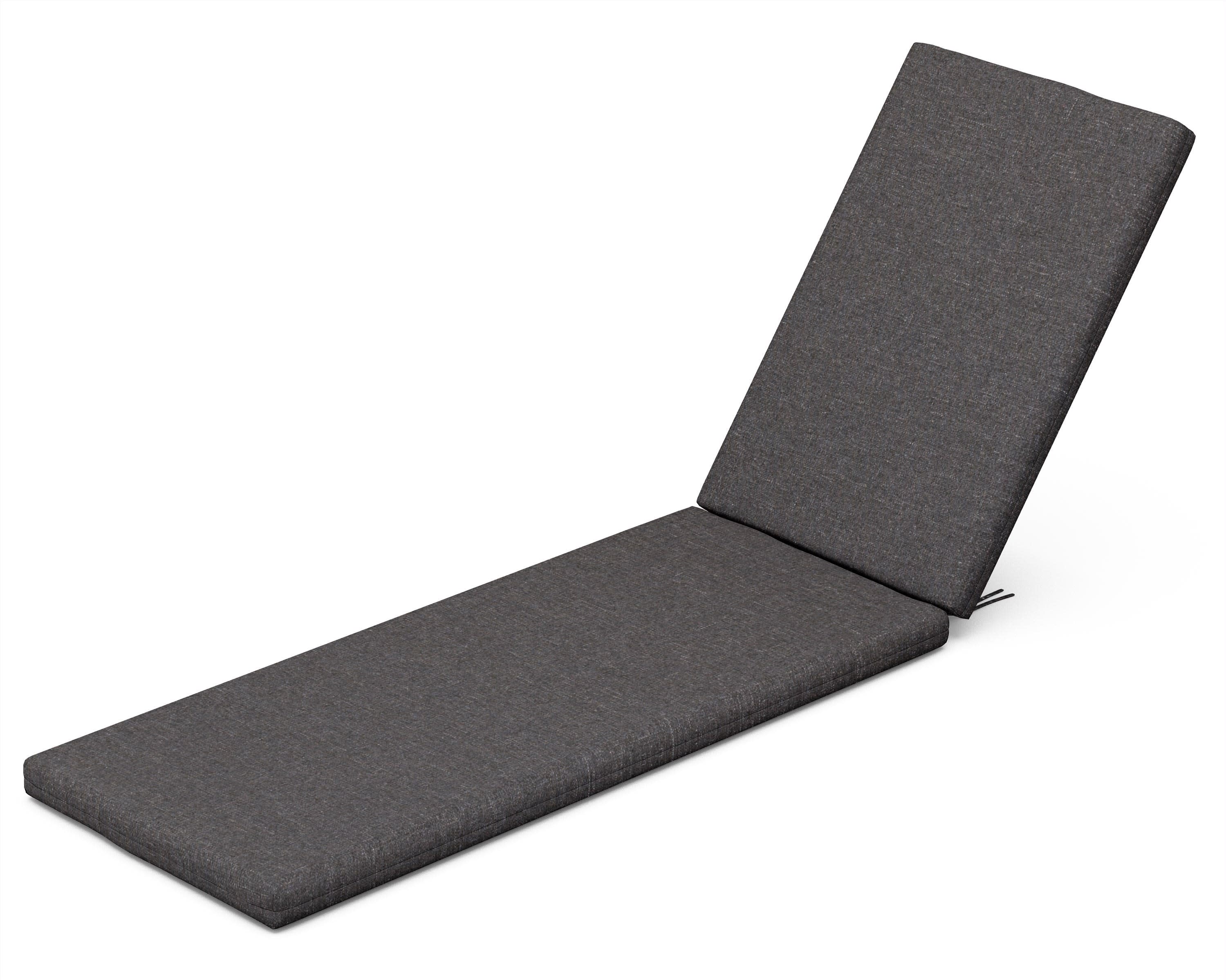 Chaise Cushion in Ash Charcoal