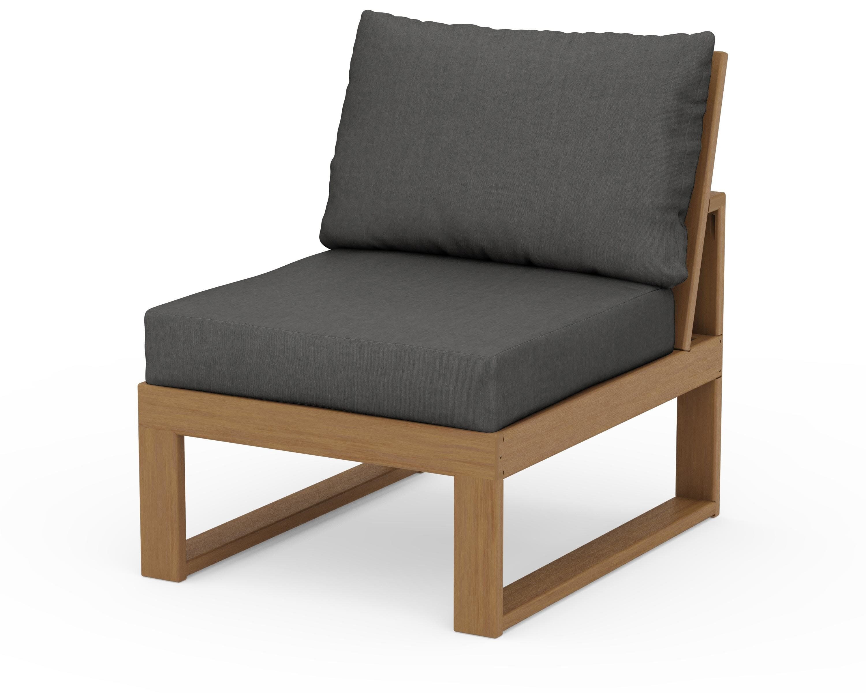 Modular Armless Chair in Natural / Spectrum Carbon
