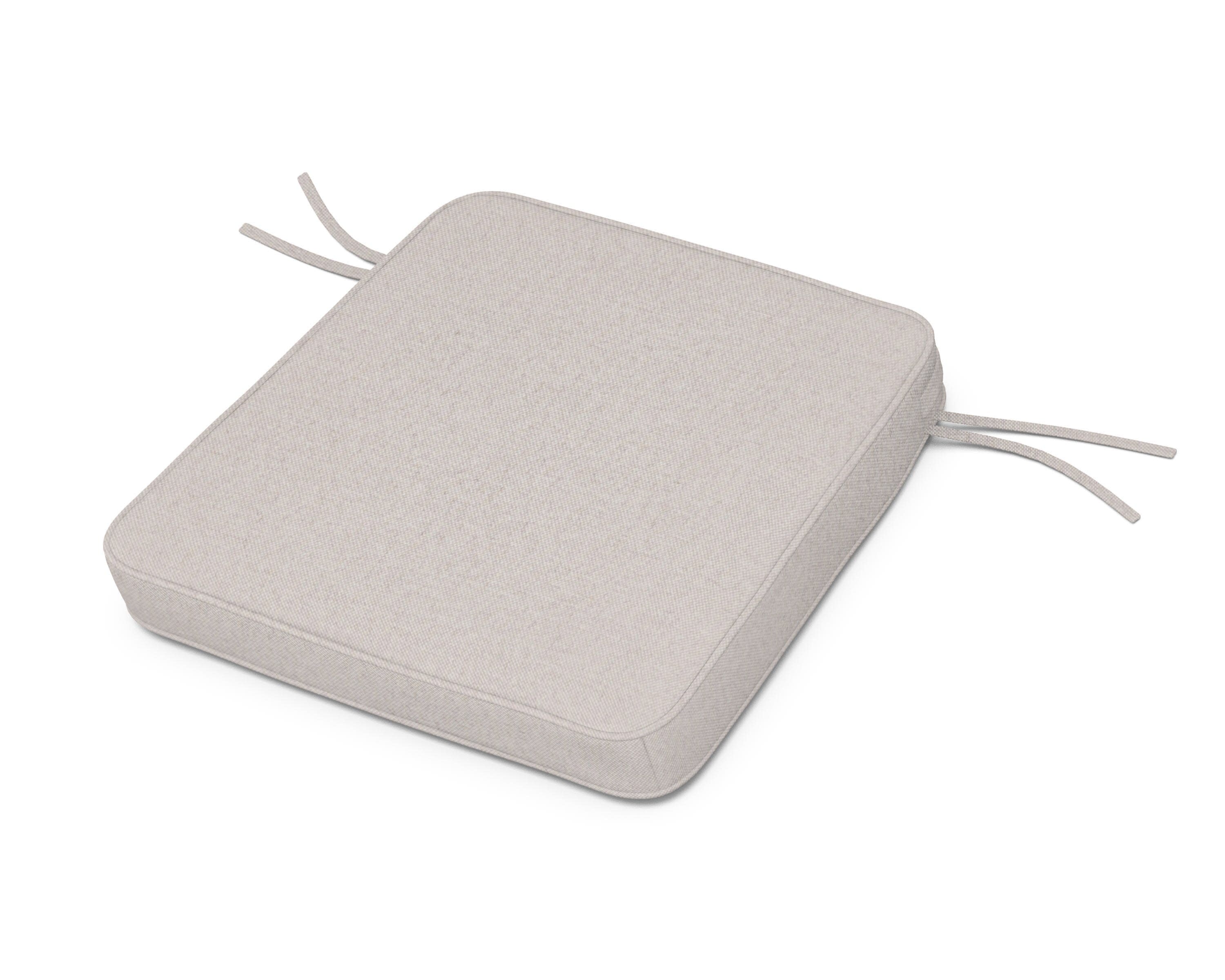 Acadia Dining Arm Seat Cushion in Dune Burlap