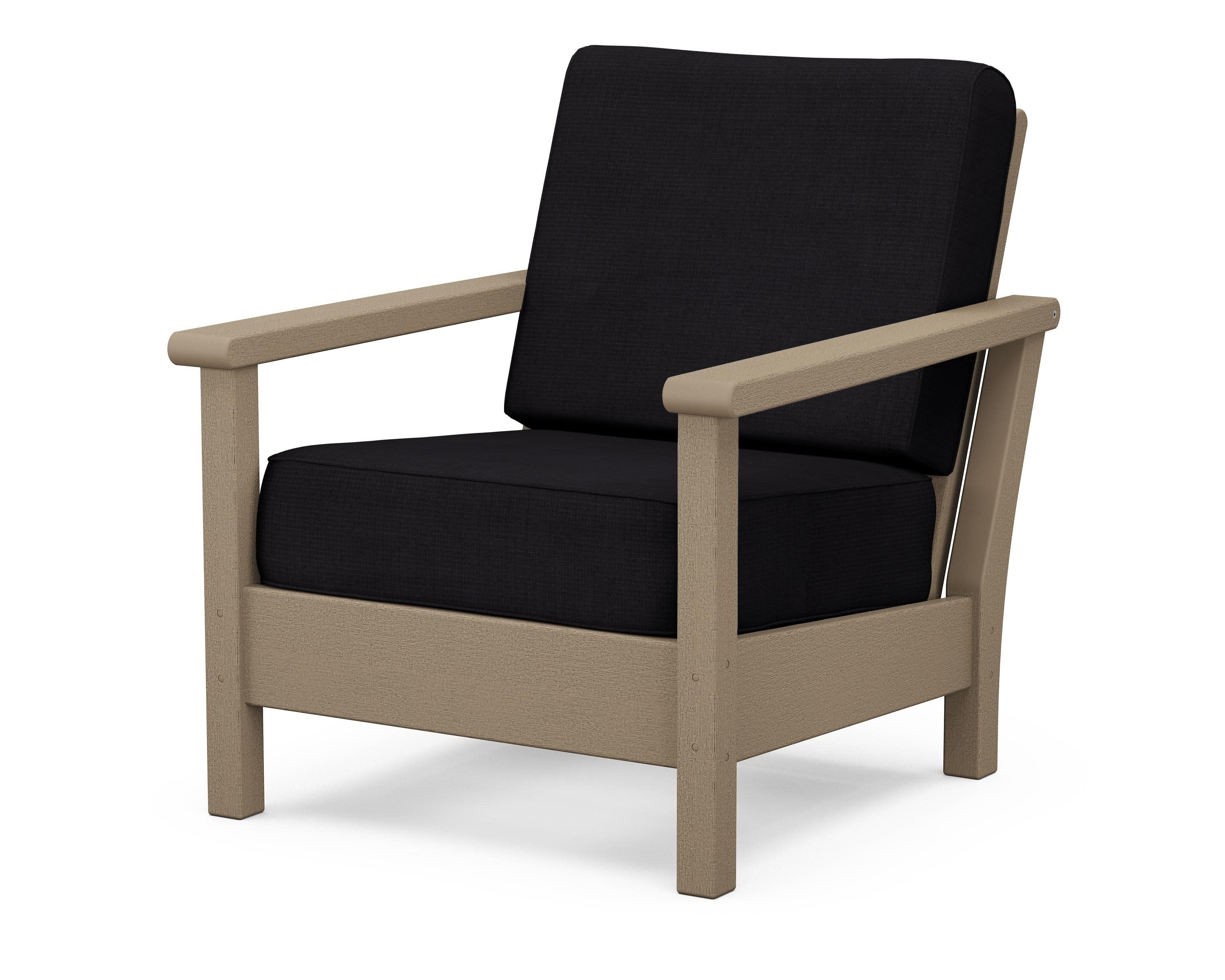 Harbour Deep Seating Chair in Vintage Sahara / Midnight Linen