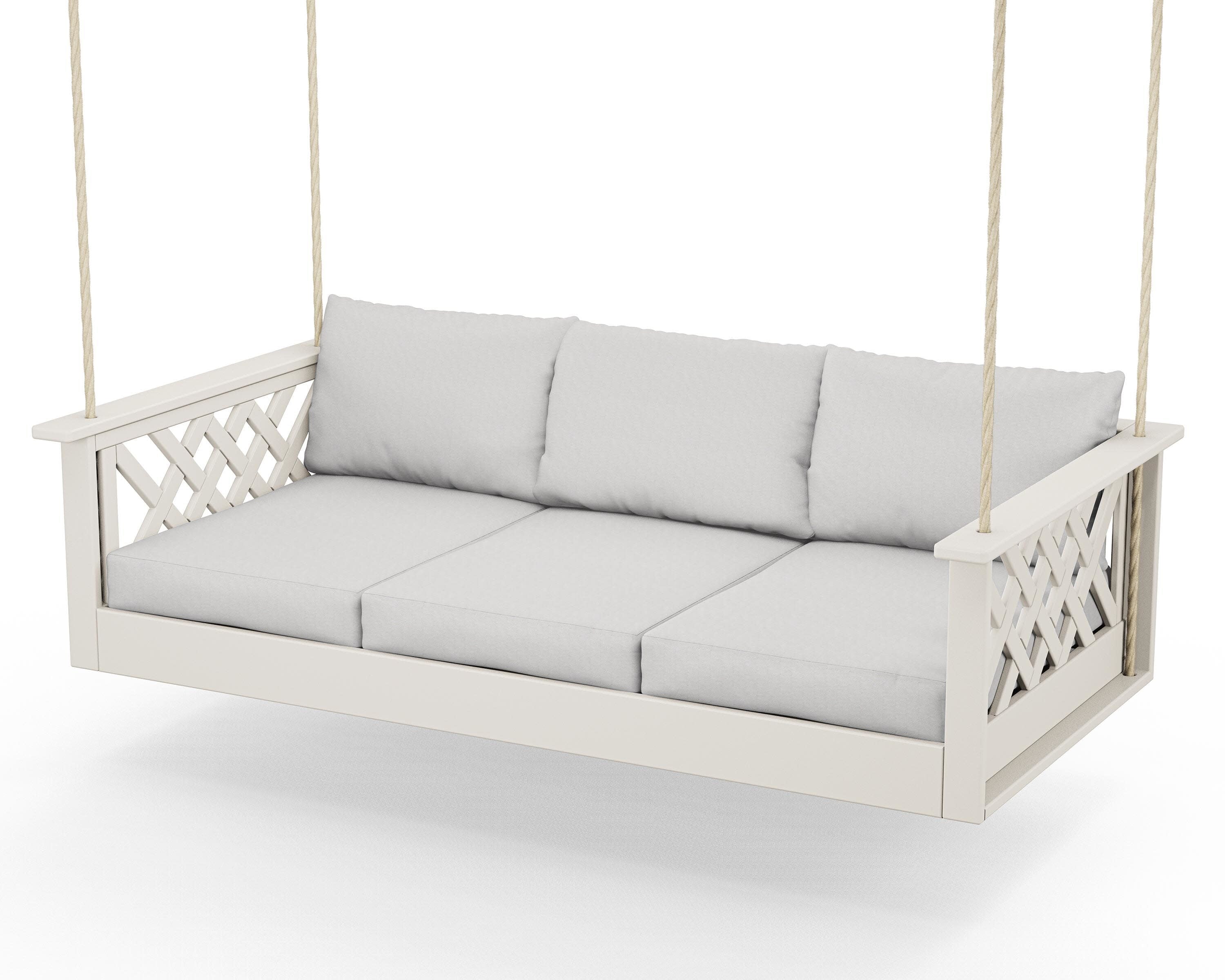 Wovendale Daybed Swing in Sand / Diamond in the Rough