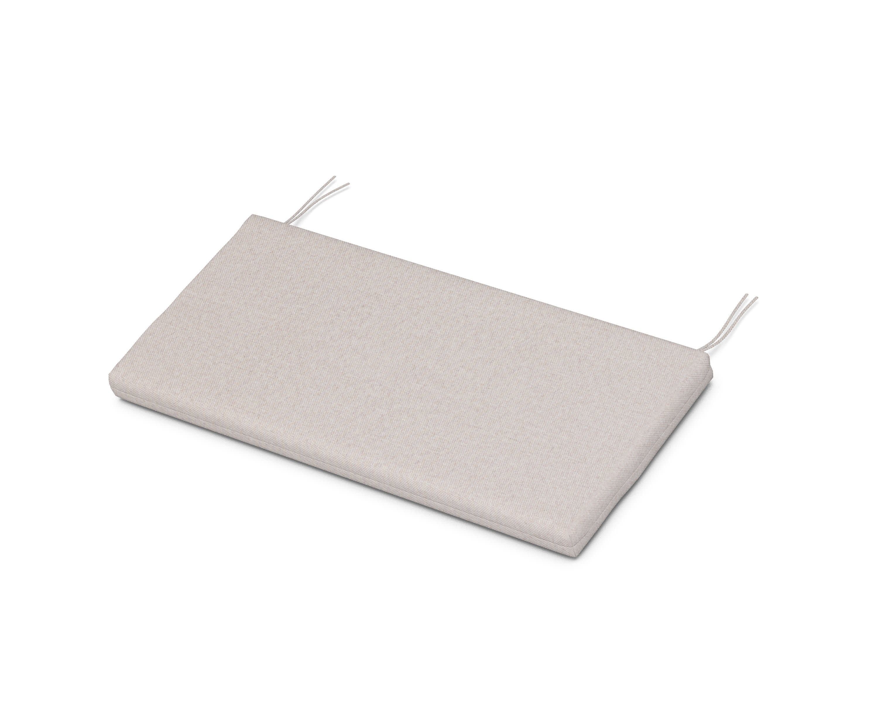 Kids Bench Seat Pad in Dune Burlap