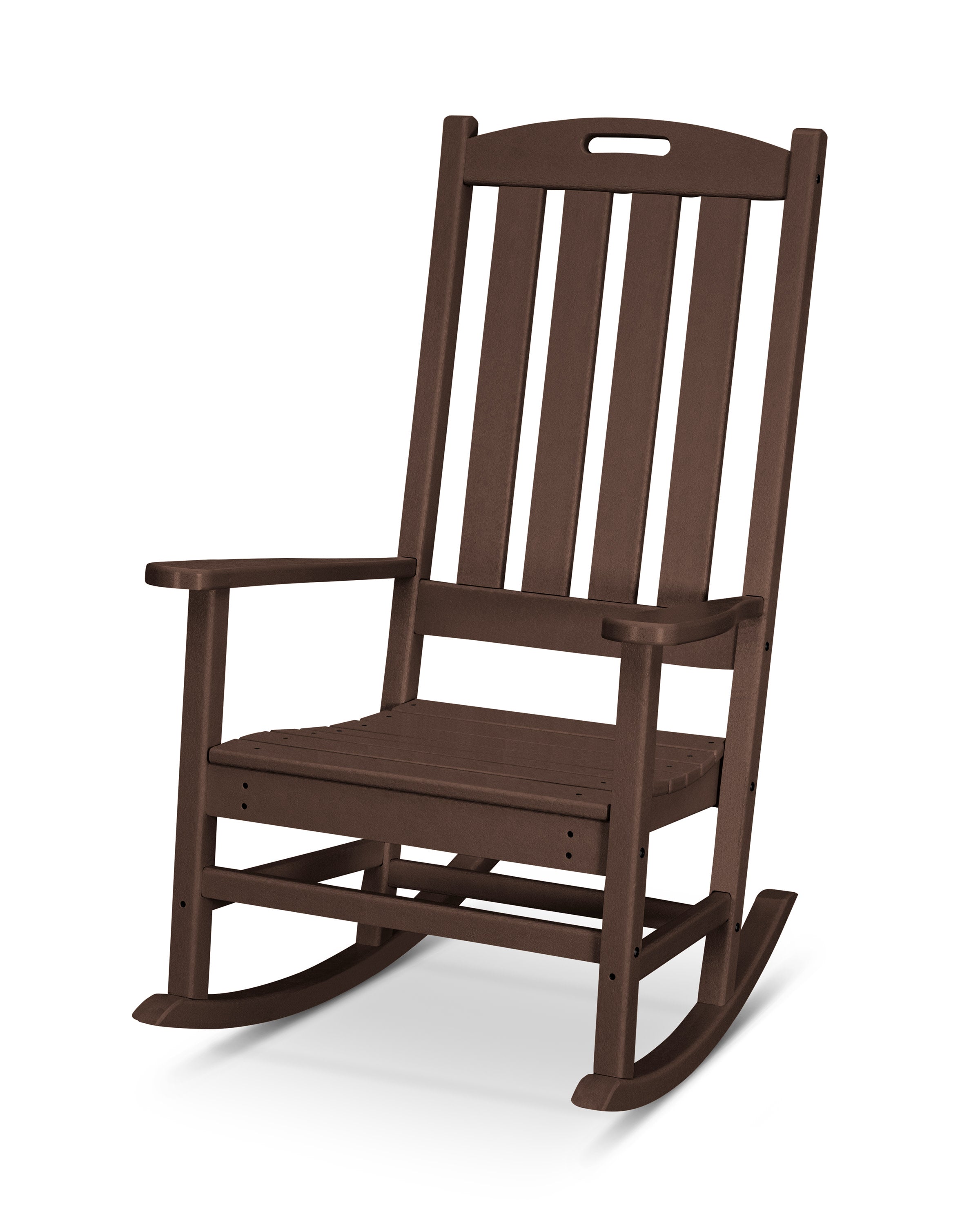 Nautical Porch Rocking Chair in Mahogany