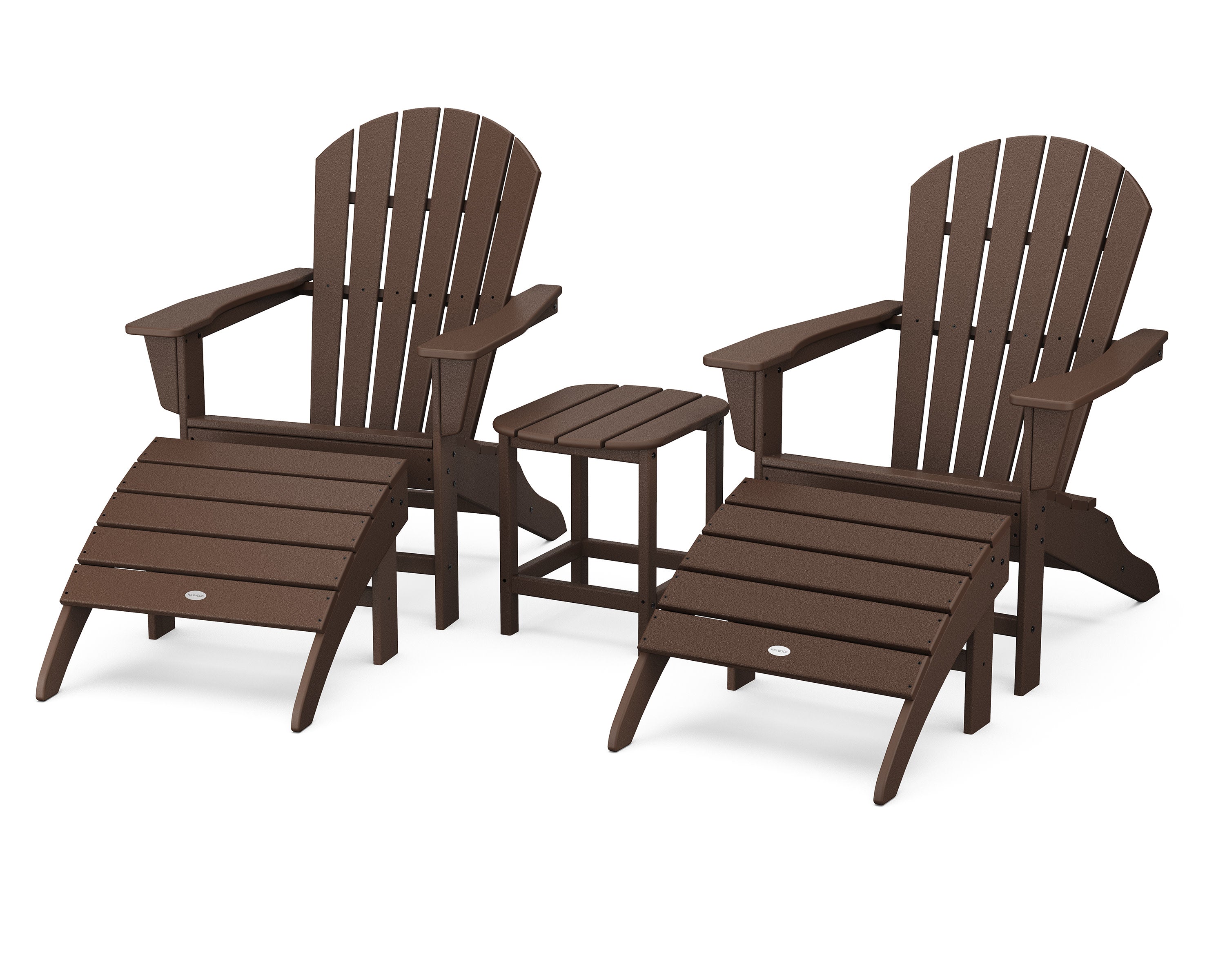 South Beach Adirondack 5-Piece Set in Mahogany